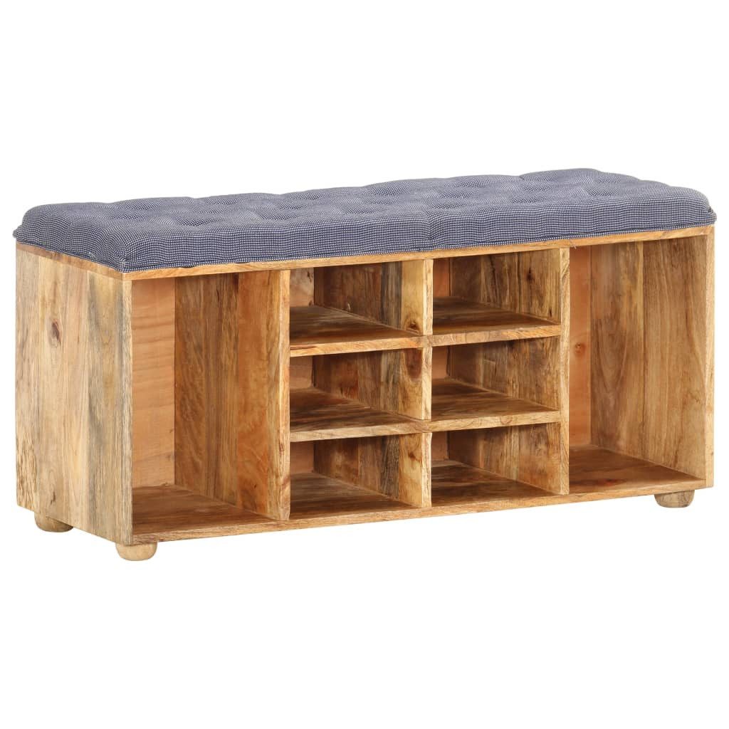 vidaXL Sitzbank Flurbank 100×35×47 cm Massivholz