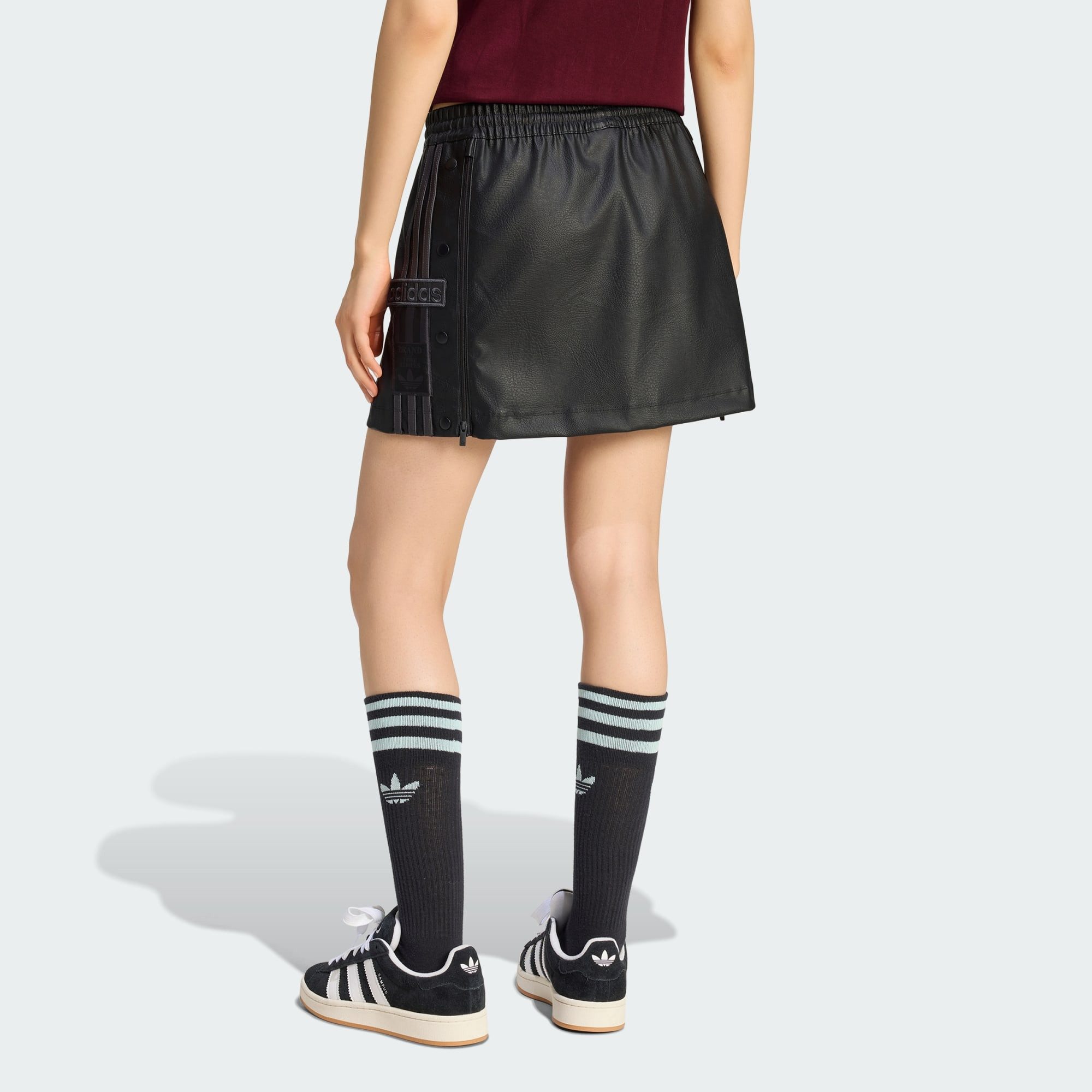 adidas Originals Jerseyrock ADIBREAK ROCK AUS KUNSTLEDER (1-tlg)