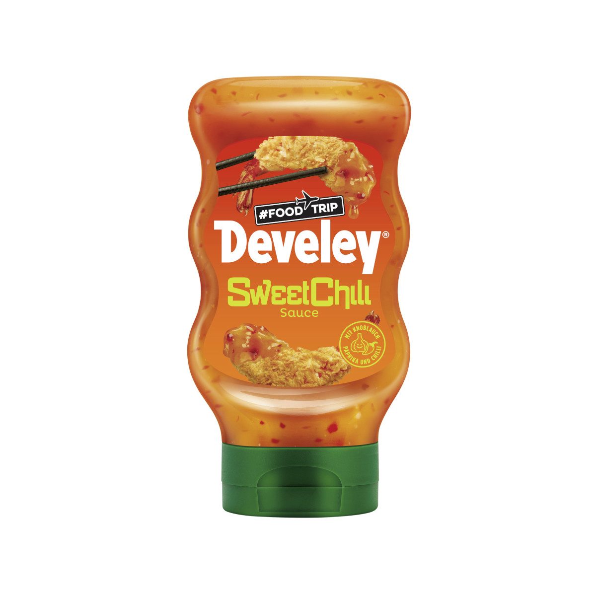 Develey Saucen, Develey FoodTrip Sweet Chili Sauce fruchtige Süße Packung 300ml
