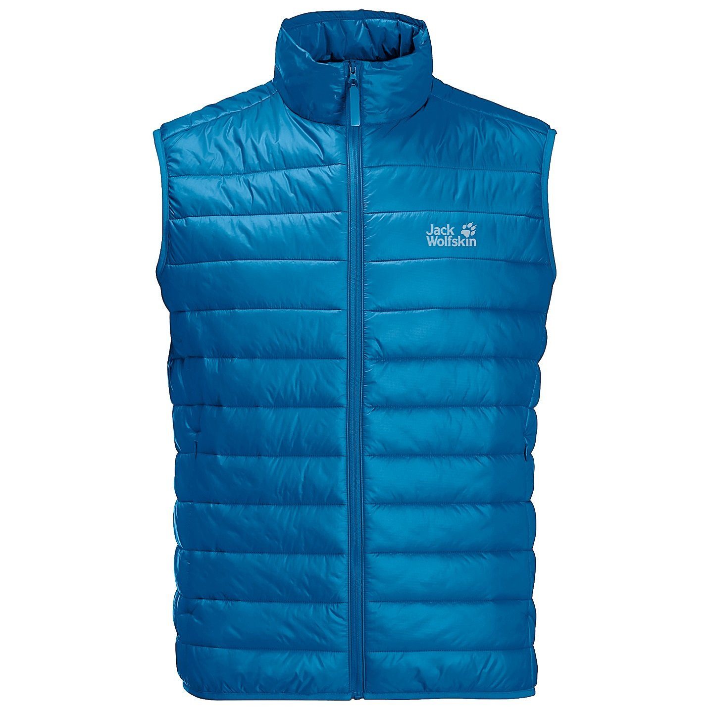 Jack Wolfskin Steppweste JWP (leicht, winddicht, warm wattiert) blau Herren