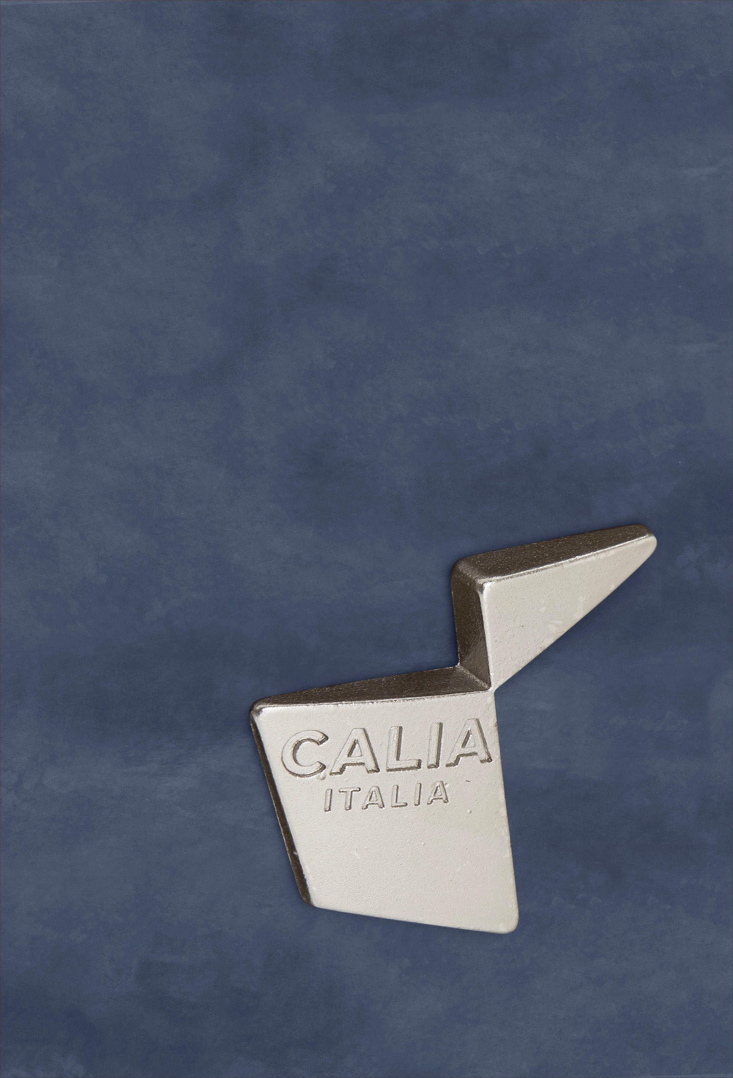 CALIA ITALIA Sessel Gaia, Luxus-Microfaser mit Care Ginevra Hydro blue