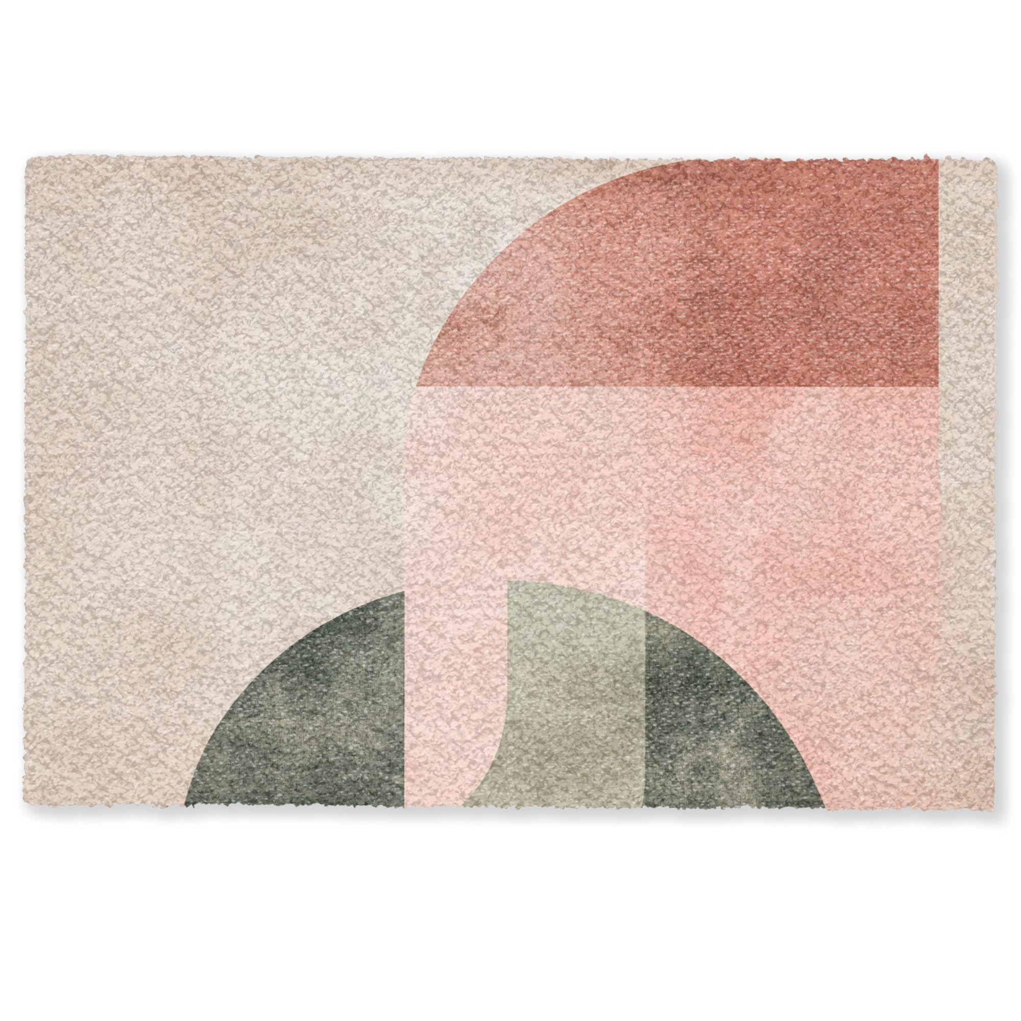 MuchoWow Fußmatte Kreis - Abstrakt - günstig online kaufen