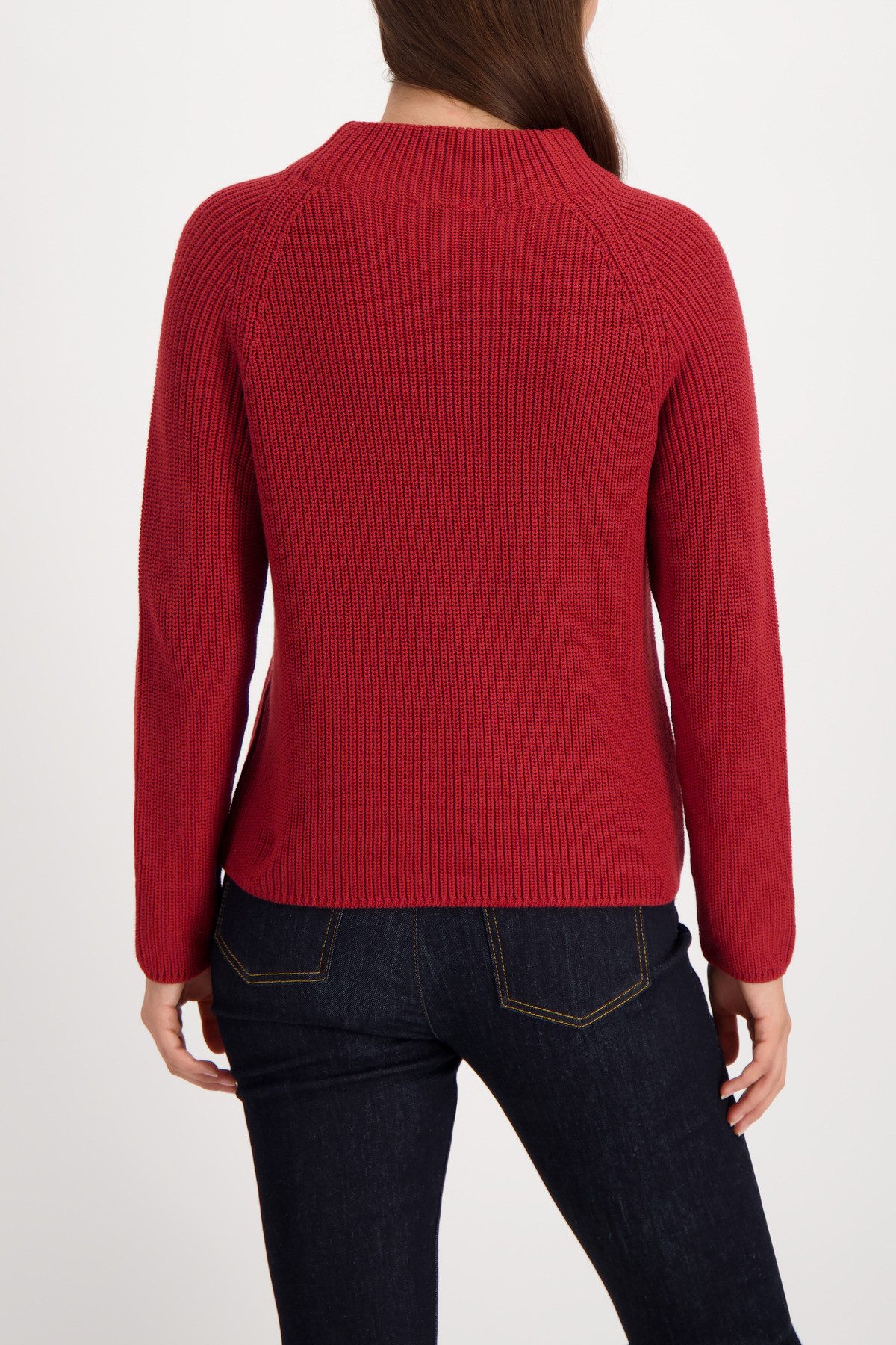 Monari Strickpullover Regular fit mit Rundhalsausschnitt günstig online kaufen