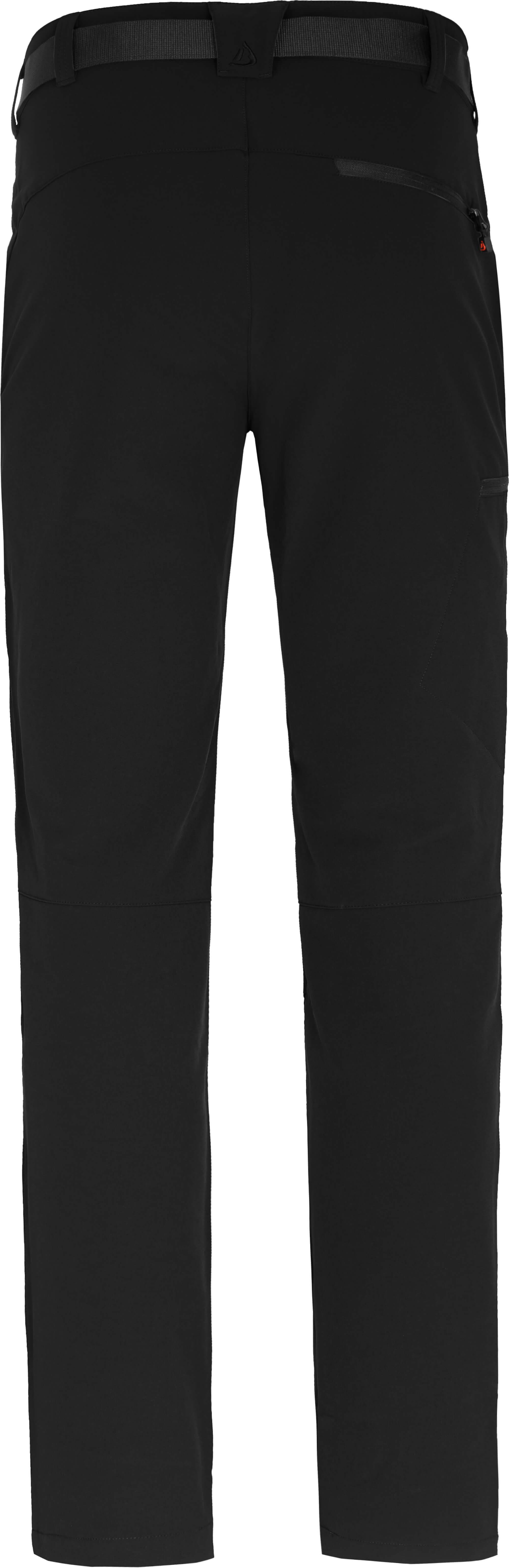 Bergson Outdoorhose VARBERG Herren Winter Softshellhose, robust, Innenfleece recycelt, Normalgröß