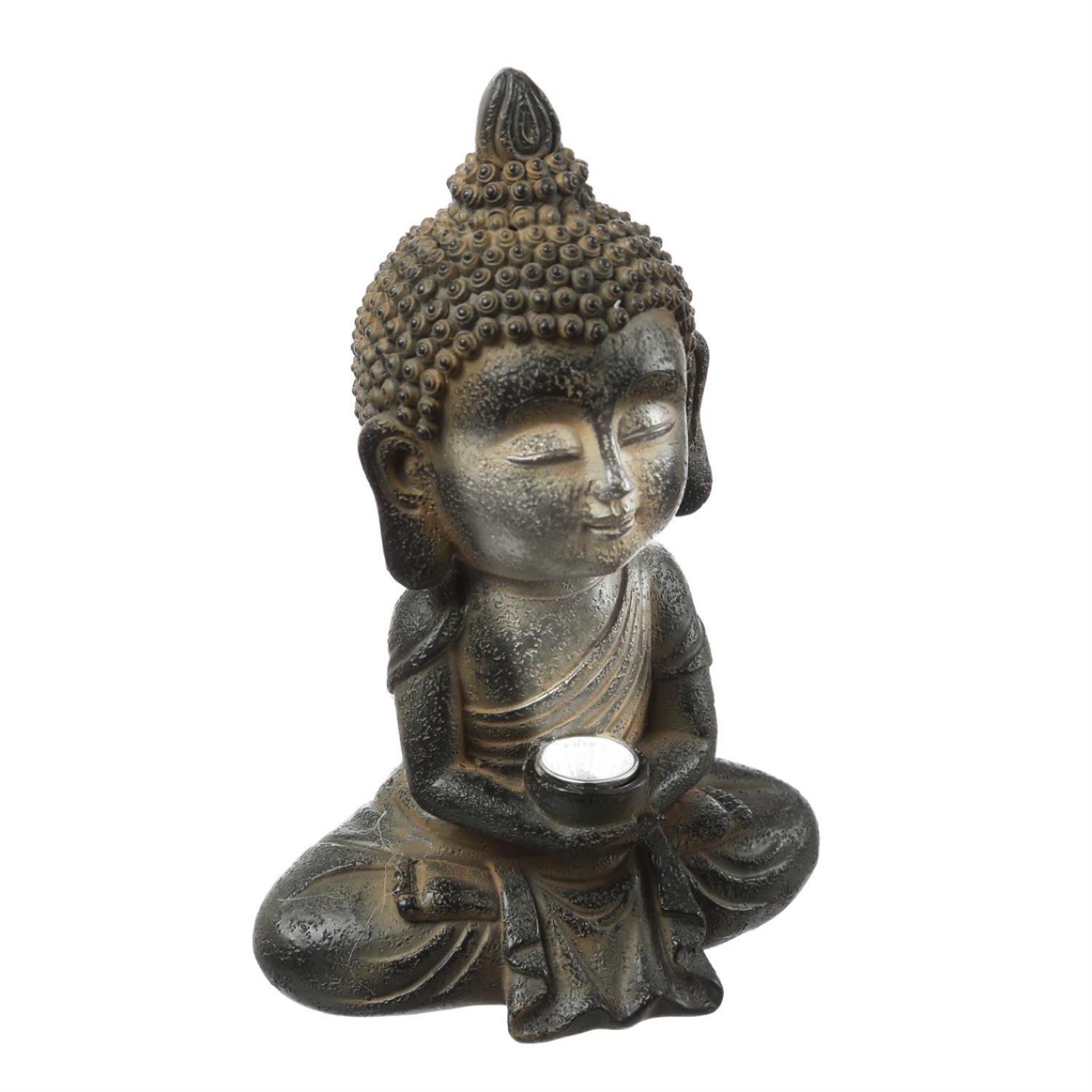 MARELIDA LED Solarleuchte LED Solar Buddha günstig online kaufen