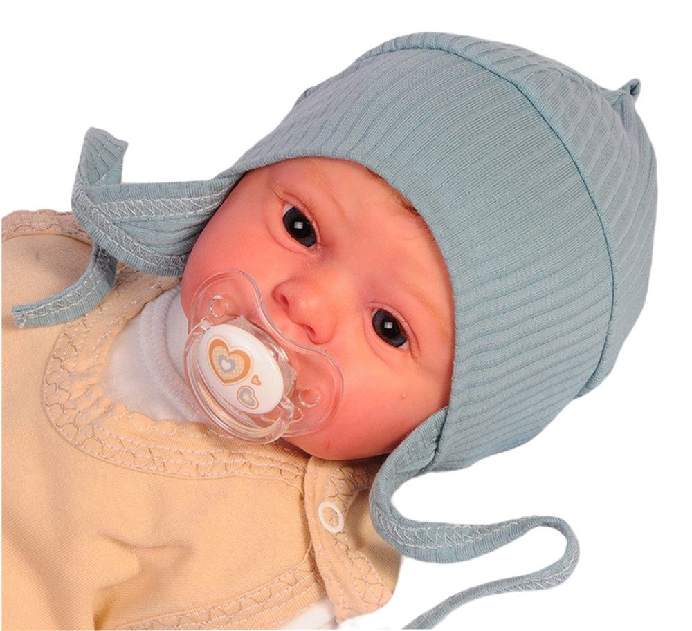 Erstlingsmütze Mütze für Neugeborene Baby Haube Mützchen