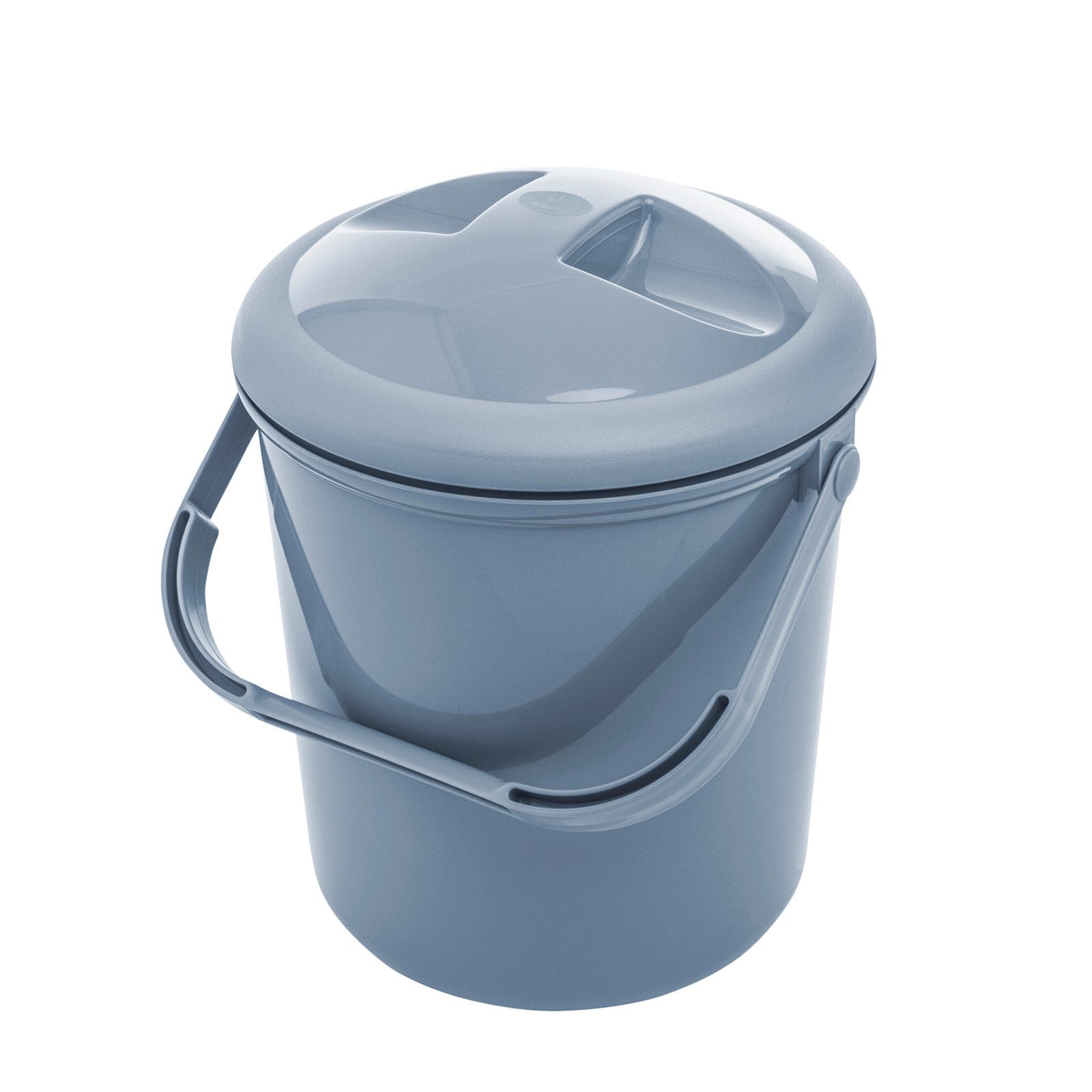 Rotho Babydesign Windeleimer Geruchsdichter Windelbehälter mit Deckel – 12 L, hygienisch