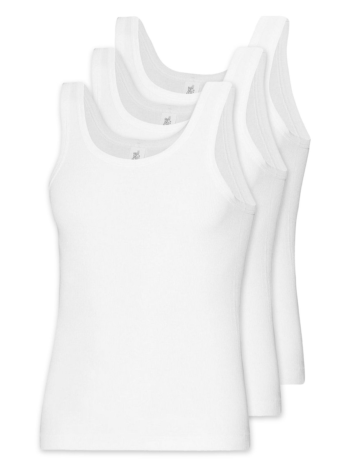 ESGE - Die Wäsche-Macher Achselhemd 3er Pack Herren Sportshirt Lord Doppelripp (Packung, 3-St) -