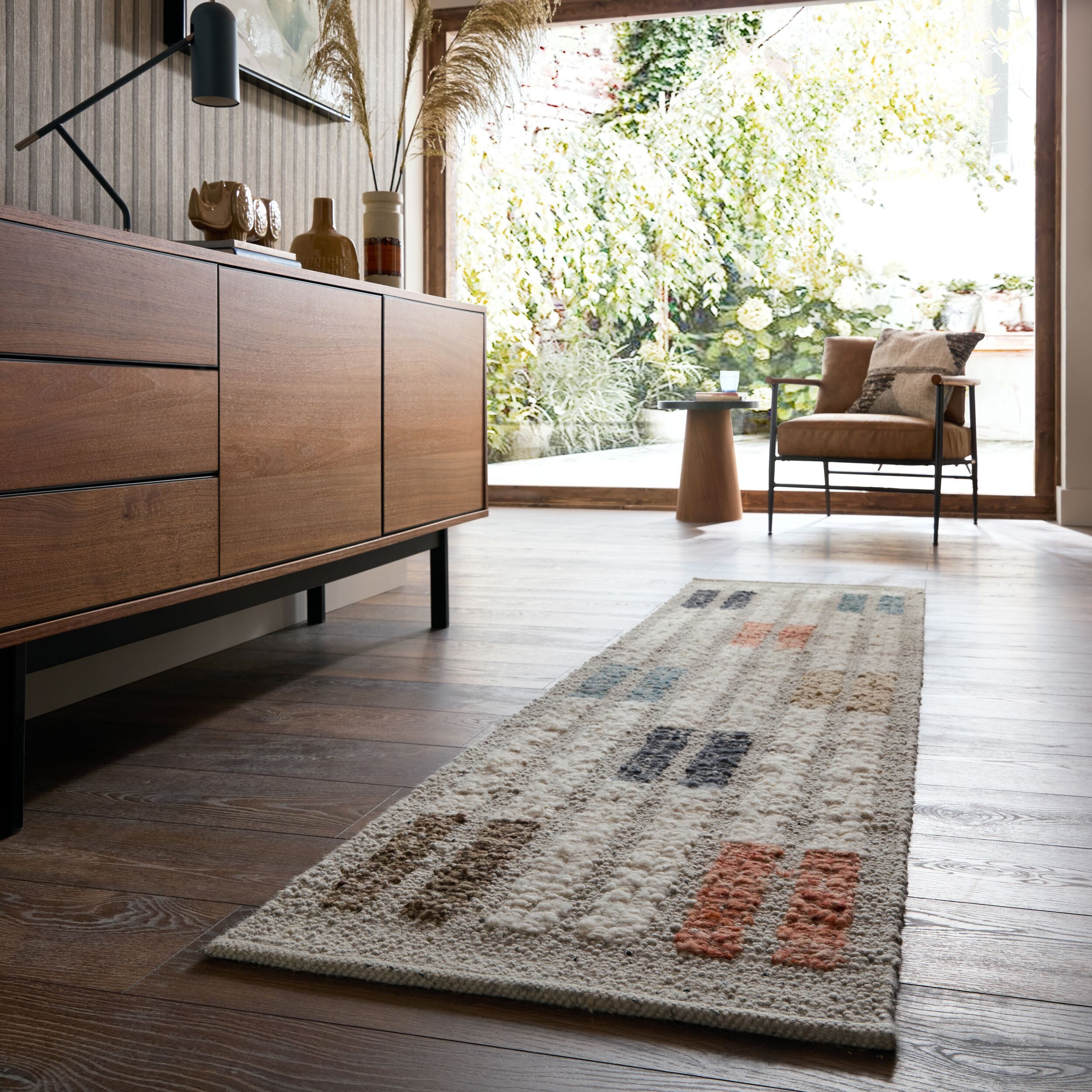 FLAIR RUGS Teppich ALDER BOUCLE BLOCKS, rechteckig, Höhe: 0 mm