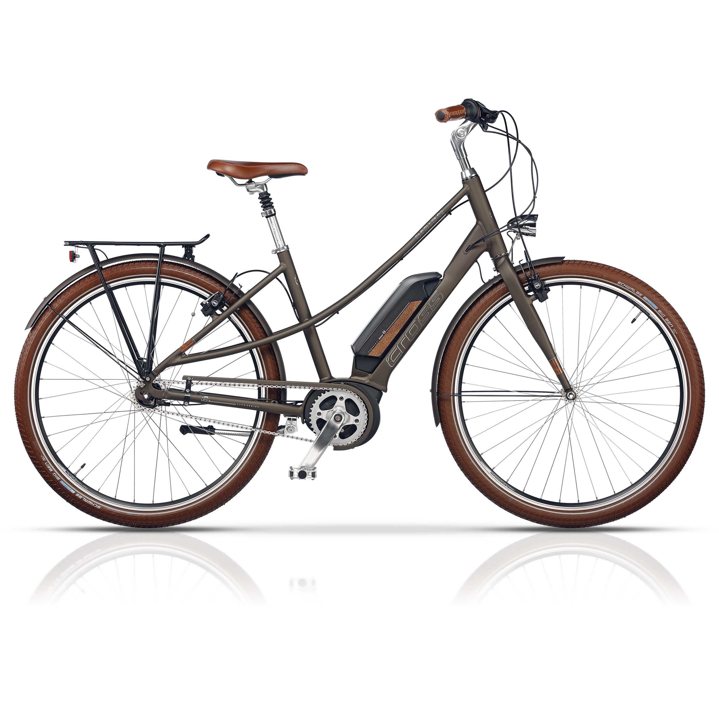 E Bike Damen Bosch Mittelmotor Nabenschaltung Airtracks E-Bike 28 Zoll Damen City E-Bike BOSCH Excellence Active Line