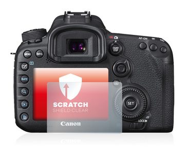 upscreen Schutzfolie für Canon EOS 7D Mark II, Displayschutzfolie, Folie klar Anti-Scratch Anti-Fingerprint