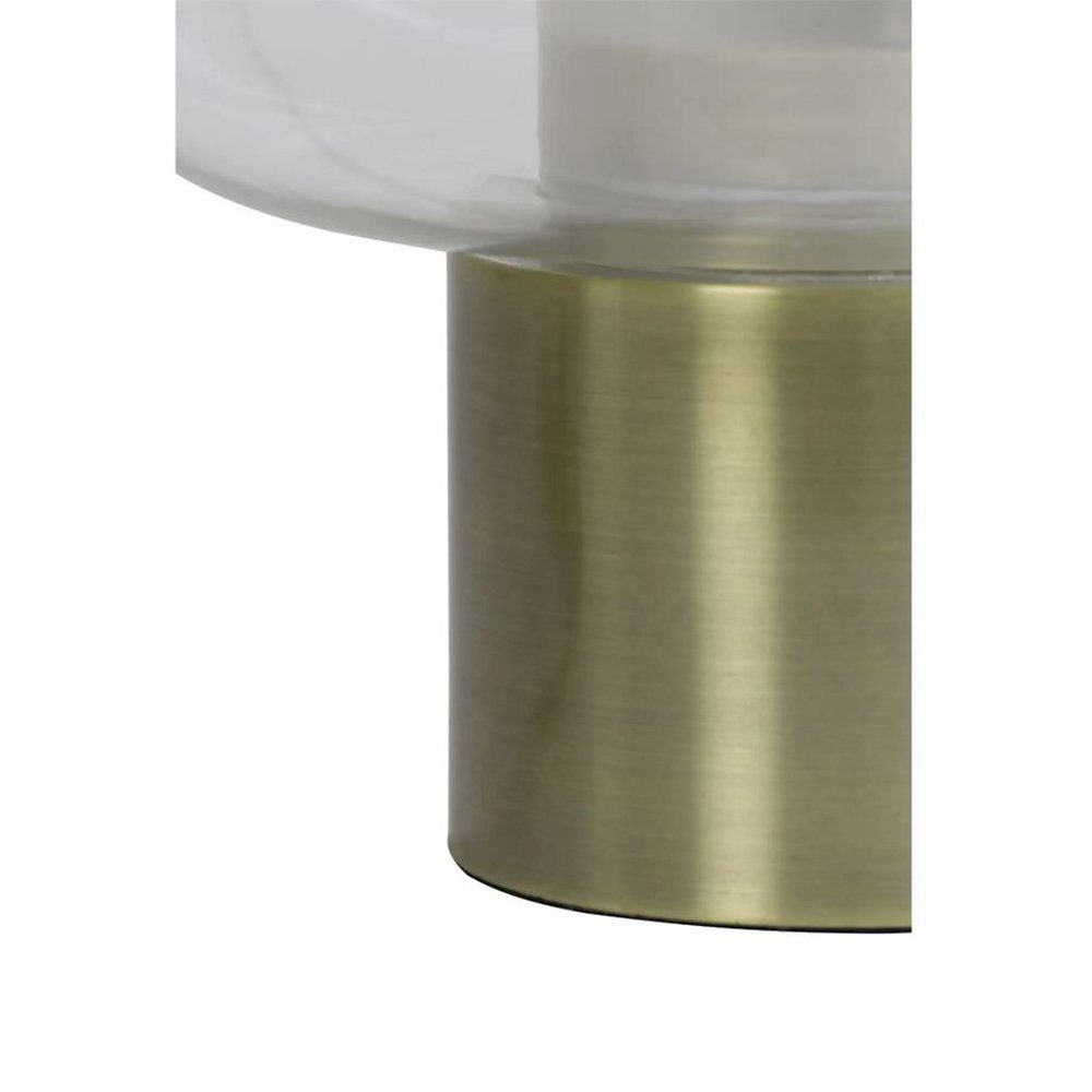 Light & Living Tischleuchte Tischleuchte von Light & Living ARTUROS Ø23 x 36 cm Lampe Glas Bronze, ohne Leuchtmittel
