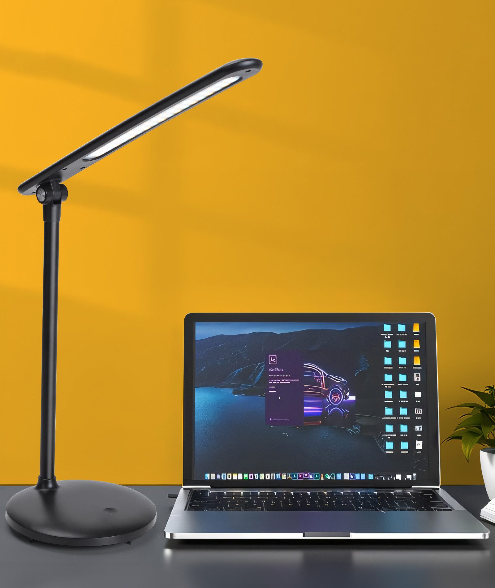 Aigostar LED Schreibtischlampe Schreibtischlampe Led faltbare günstig online kaufen