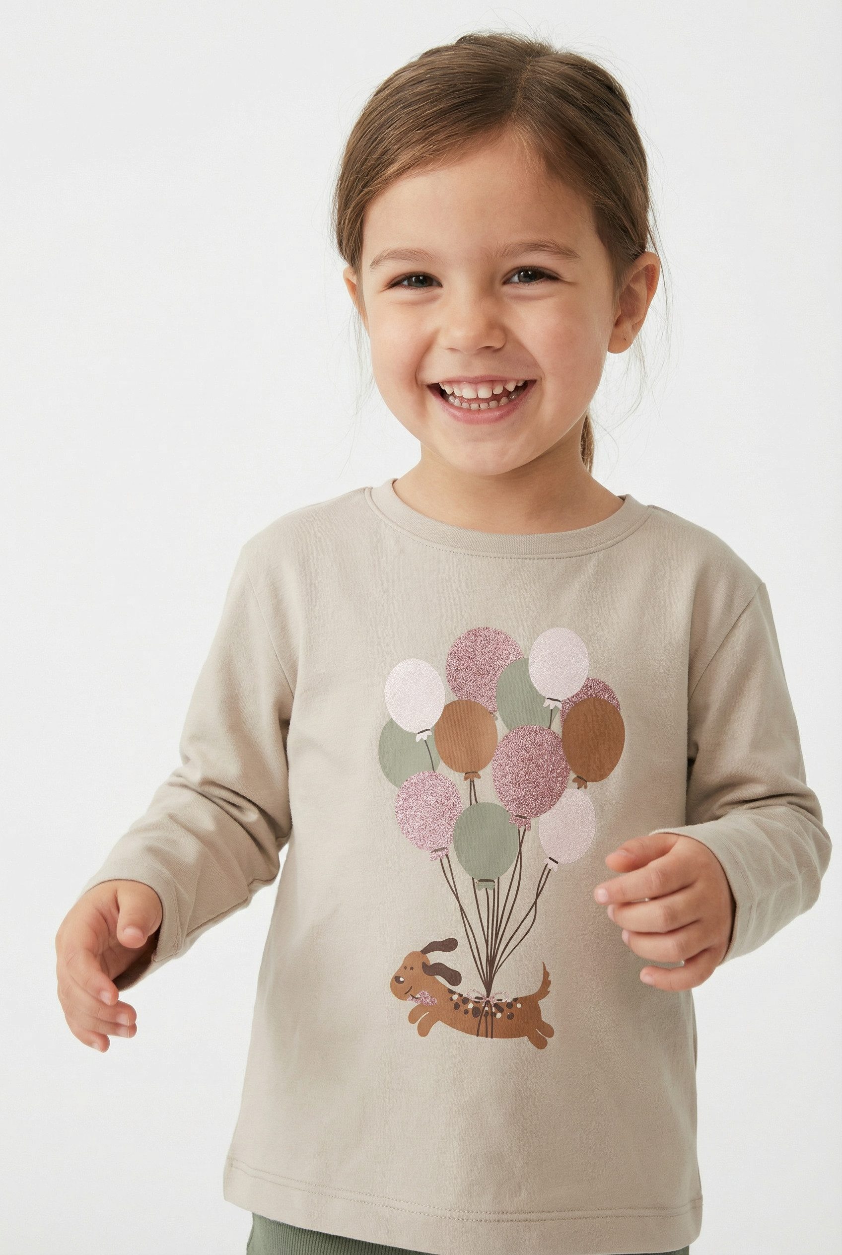 Name It Langarmshirt NMFVELDA 2P LS NREG TOP (Packung, 2-tlg) Baumwolle, regular fit