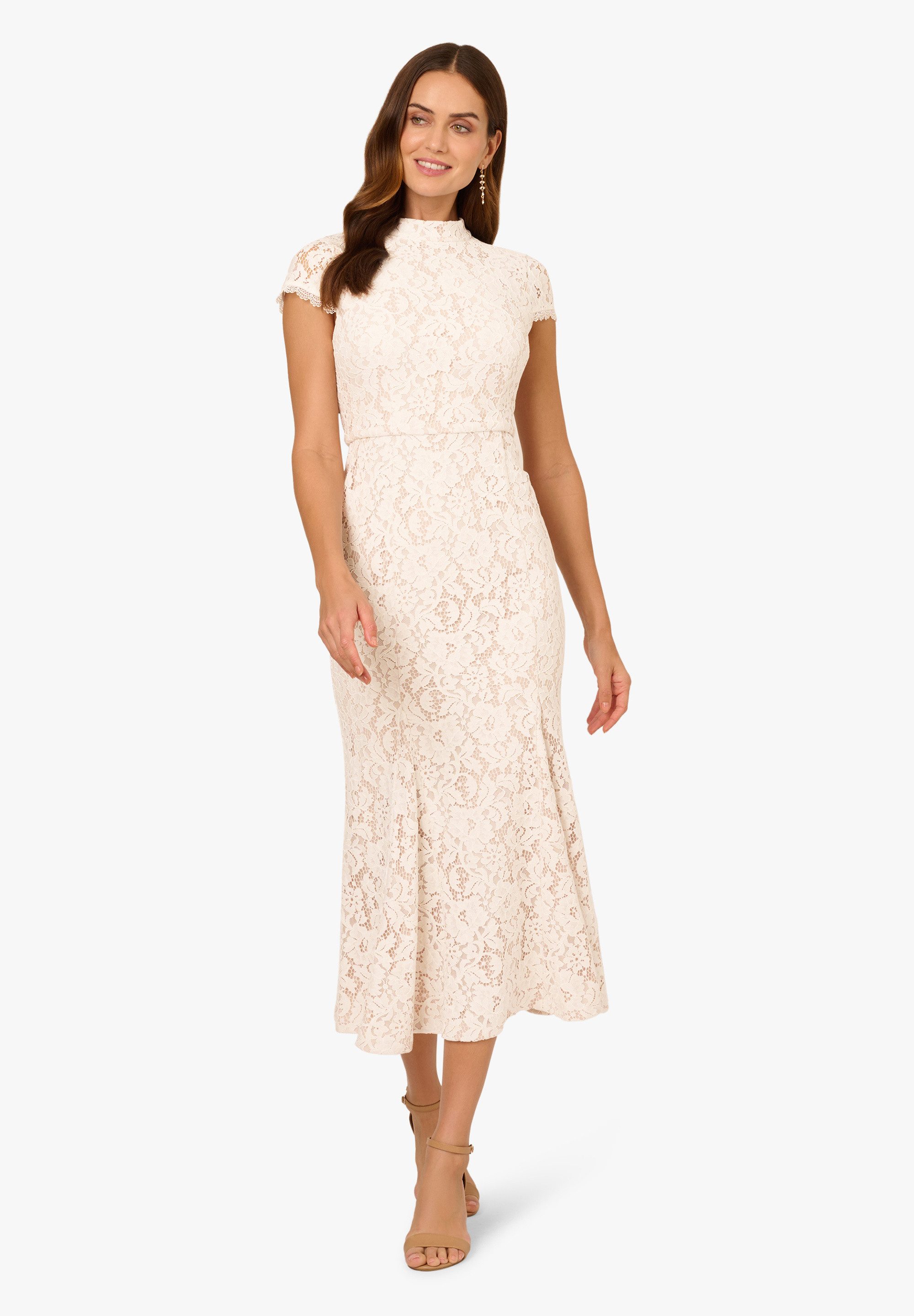 Adrianna Papell Abendkleid Ankle Length Lace günstig online kaufen