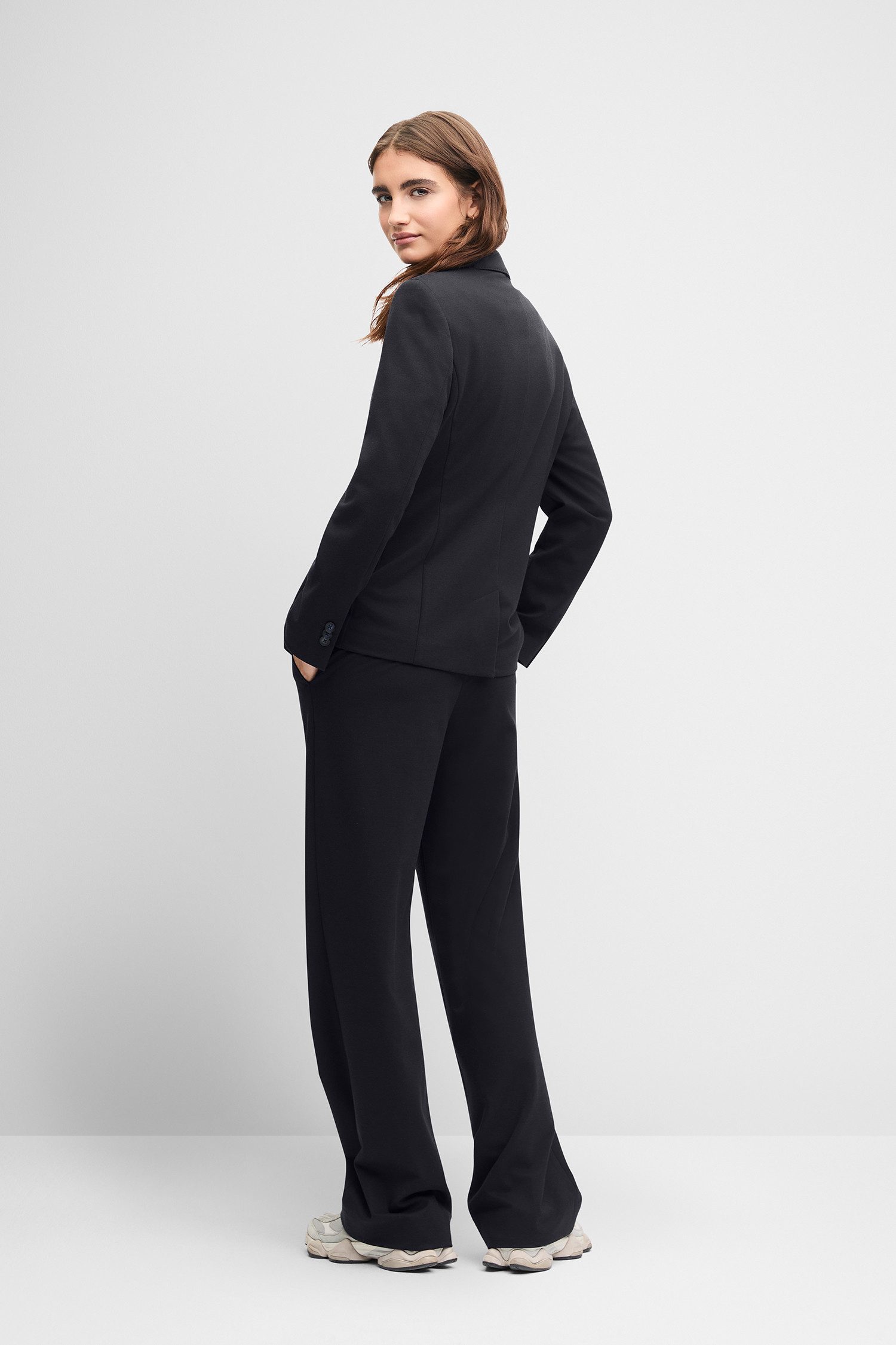 Cinque Jackenblazer CILEO Regular Fit, 1-Knopf-Form, elastischer Materialmix