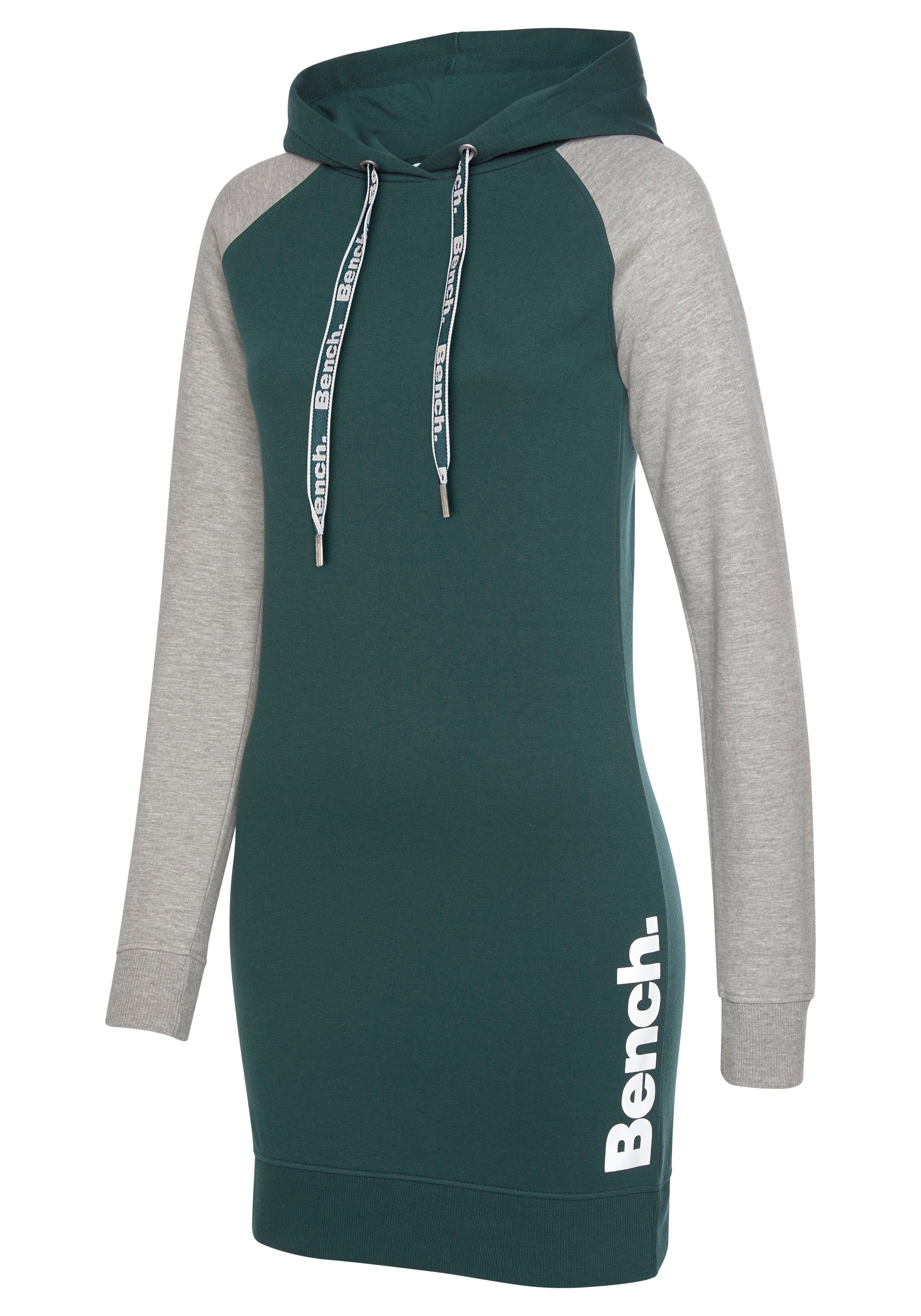 Bench. Loungewear Sweatkleid mit Kapuze und farblich abgesetzten Ärmeln, Loungewear – Bild 5 von 5