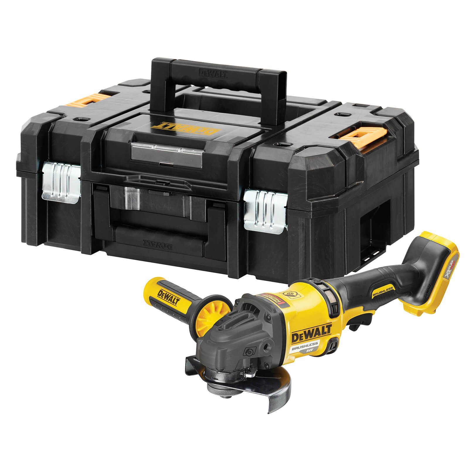 DeWalt Akku-Winkelschleifer Akku-Winkelschleifer DCG418NT FlexVolt 125mm 54V + Zubehör