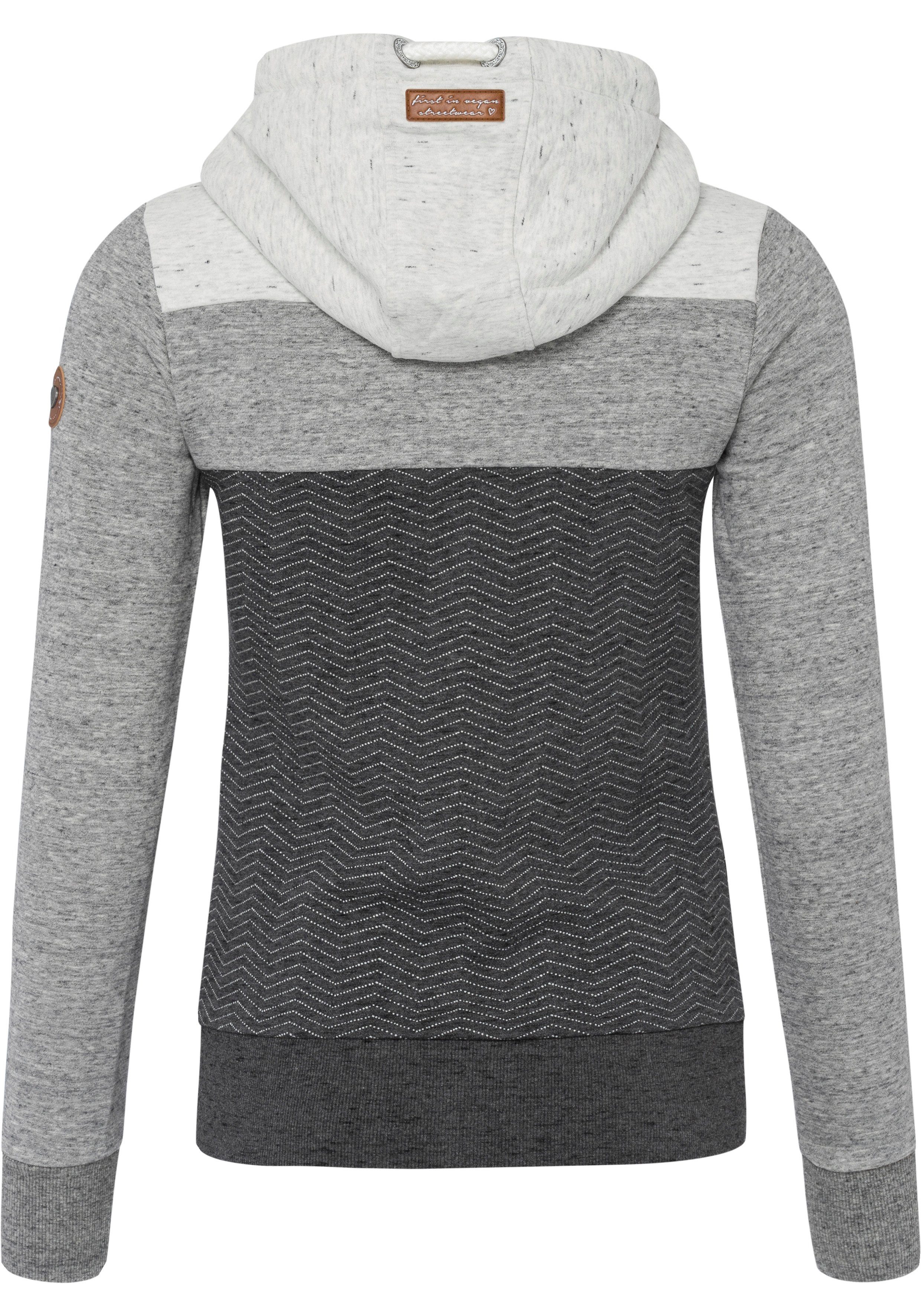 Ragwear Sweatjacke TREGA ZIP O im Colorblocking-Design – Bild 5 von 5