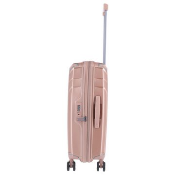 travelite Trolley Elvaa - 4-Rollen-Trolley M 66 cm erw, 4 Rollen