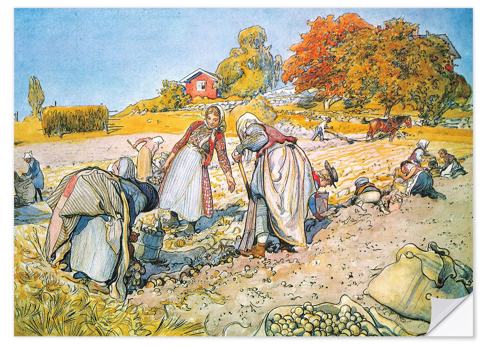 Wandfolie Carl Larsson