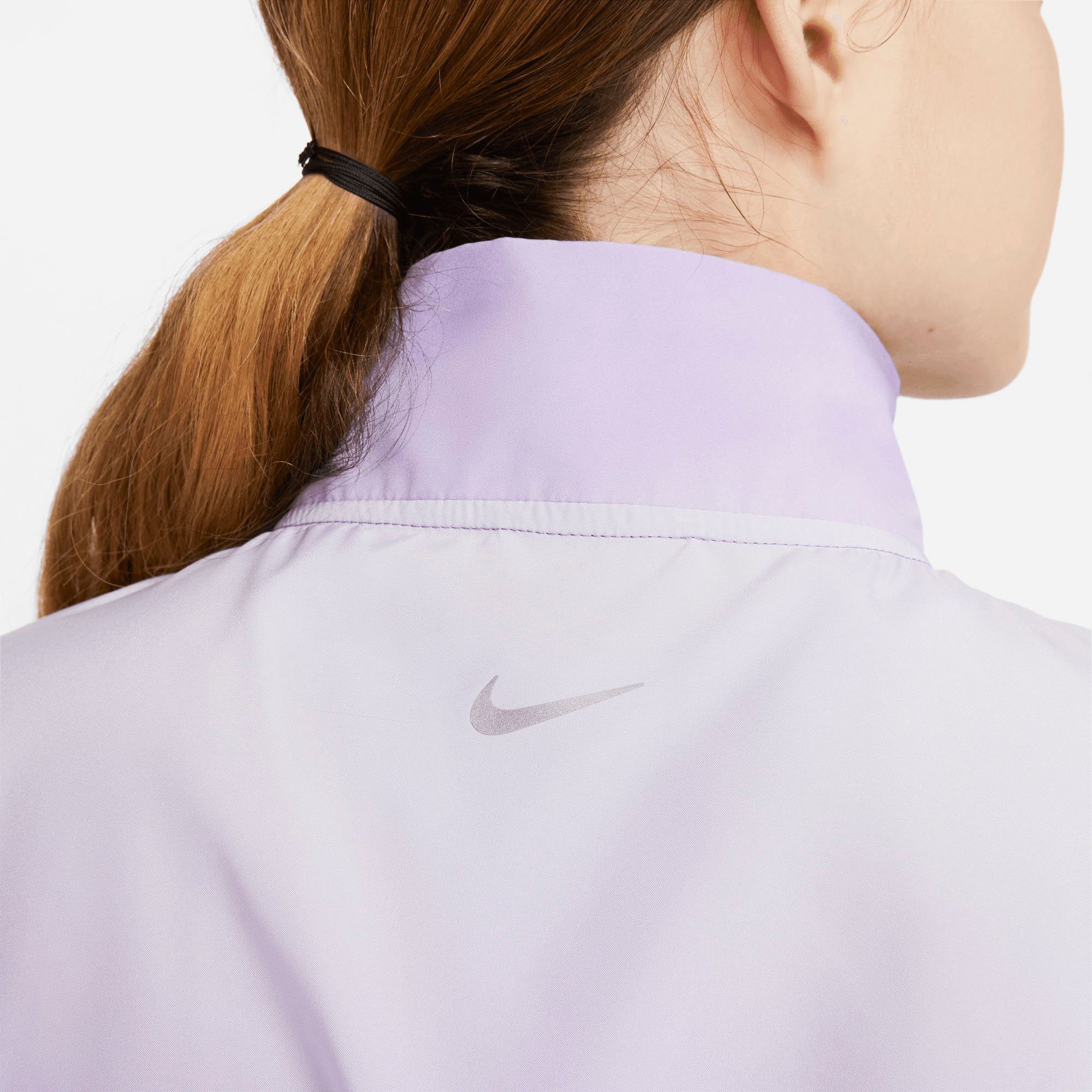 Nike Laufjacke Dri-FIT Run Jacket Printed Running Swoosh Women's lila