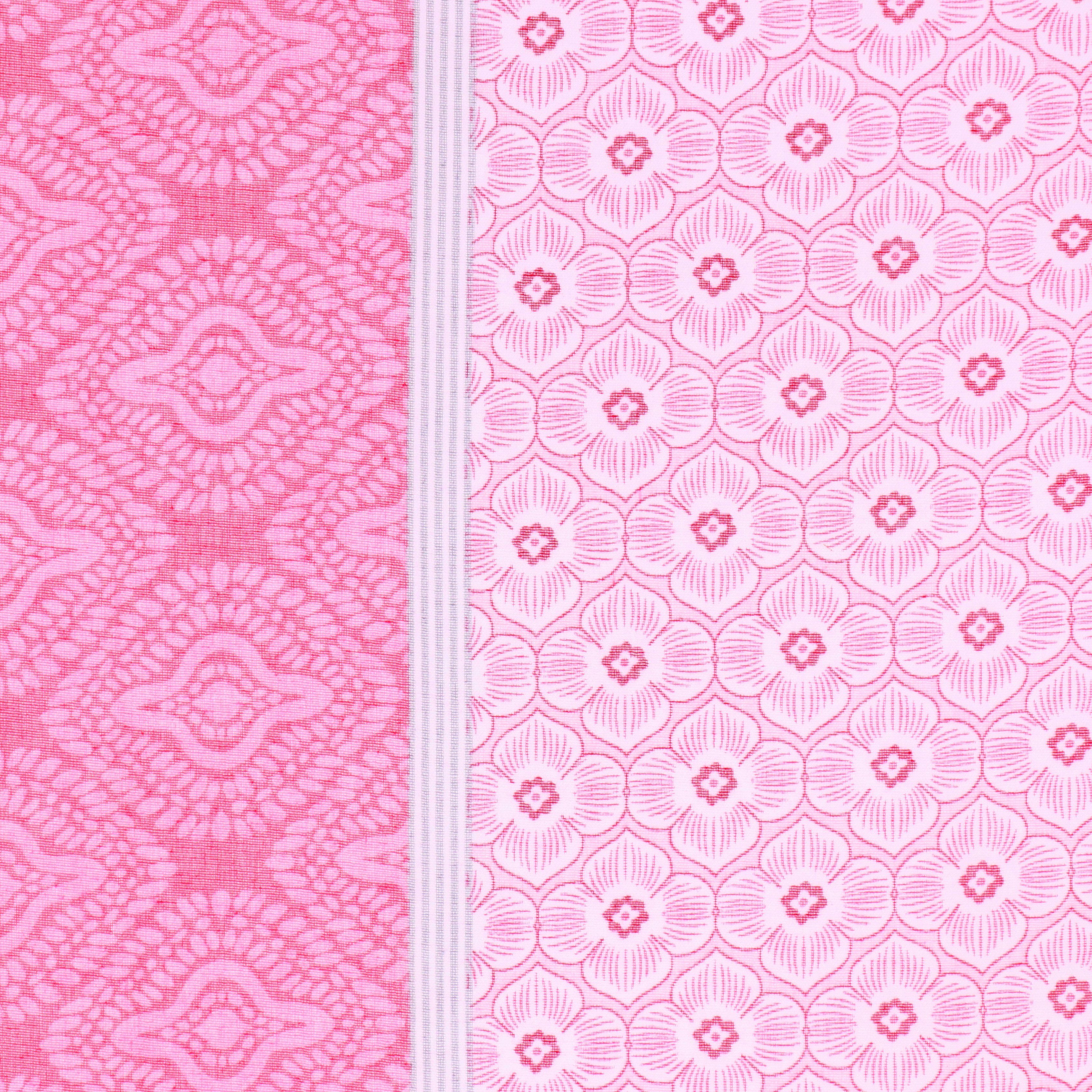 Accessoires Modeschal halsüberkopf angenehm Schal leicht Ethno, pink