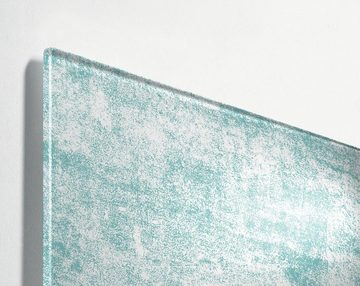 Sigel Magnettafel, Glas-Magnettafel Artverum Turquoise Wall - 130 x 55 cm - türkis, weiß