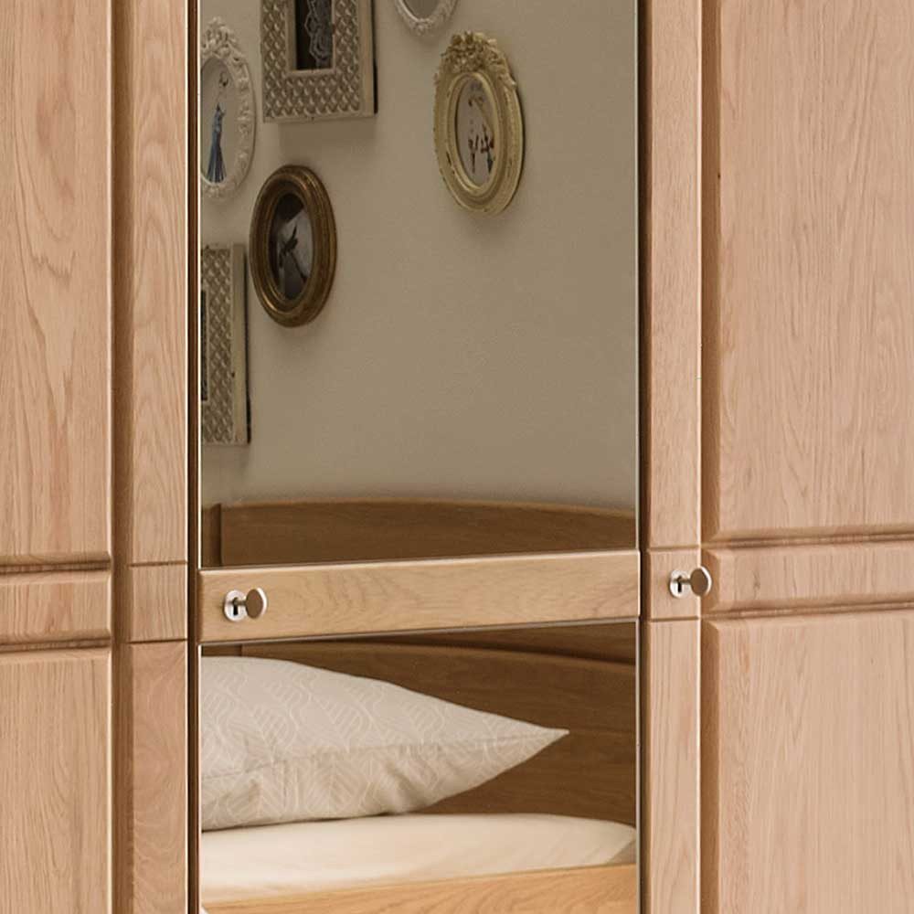 Pharao24 Kleiderschrank Arcelona aus Massivholz