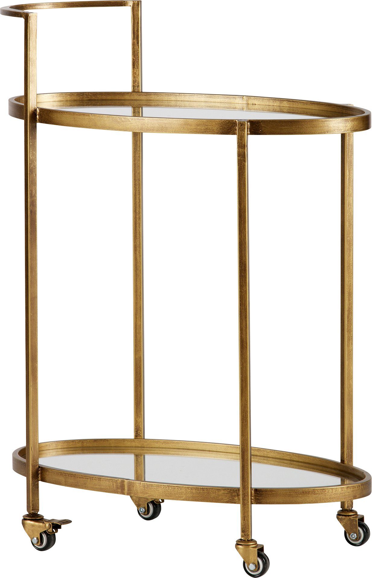 WOOOD Bartisch Push Trolley, auf Rädern, Höhe 86 cm