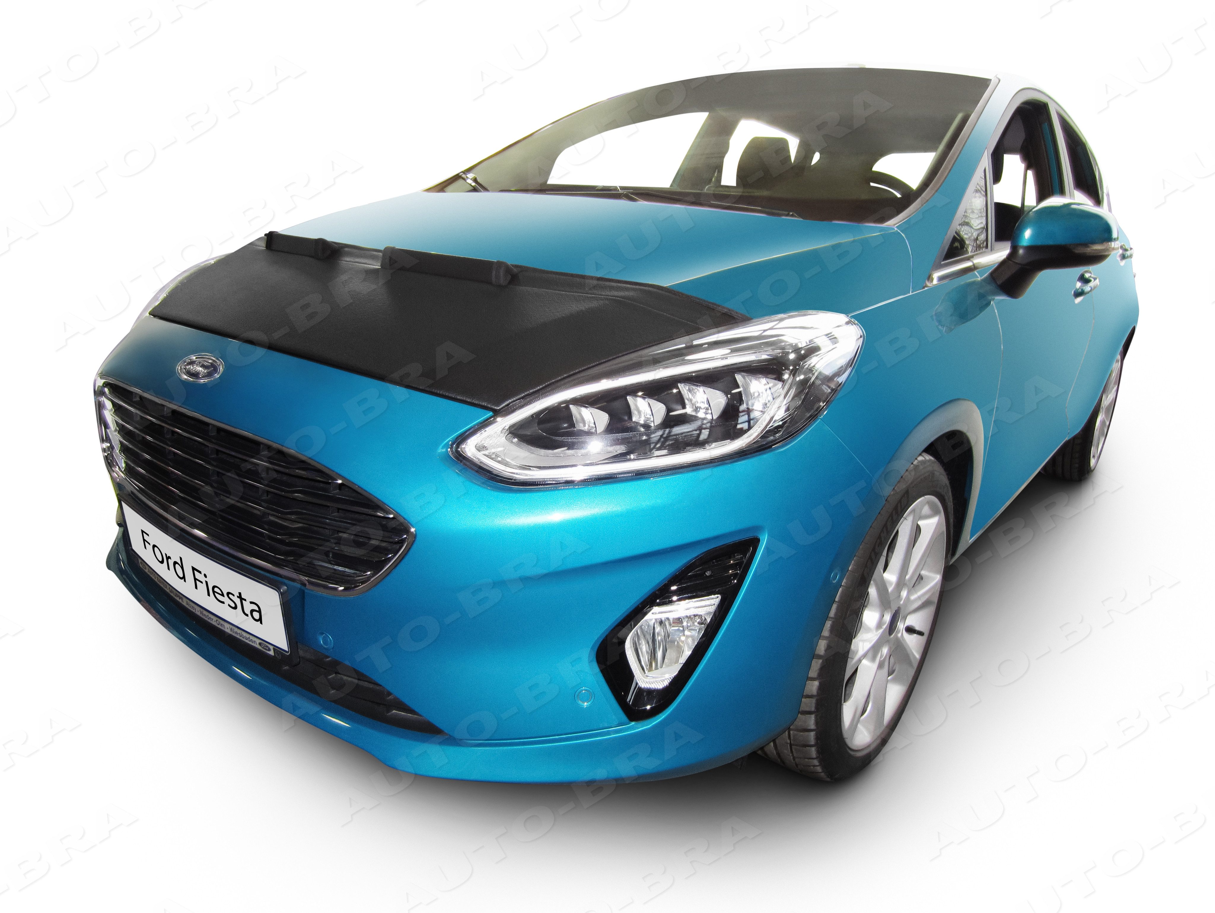 Auto-K Autoplane AB3-00269 Steinschlagschutz für Ford Fiesta ab 2017 Haubenbra