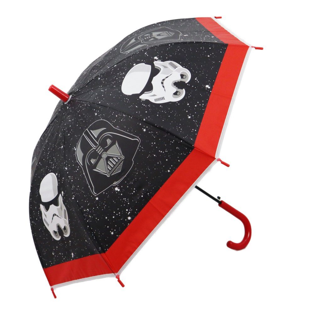 Star Wars Regenponcho Star Wars Darth Vader Kinder Poncho mit Regenschirm (2-St) Gr. 110 bis 128