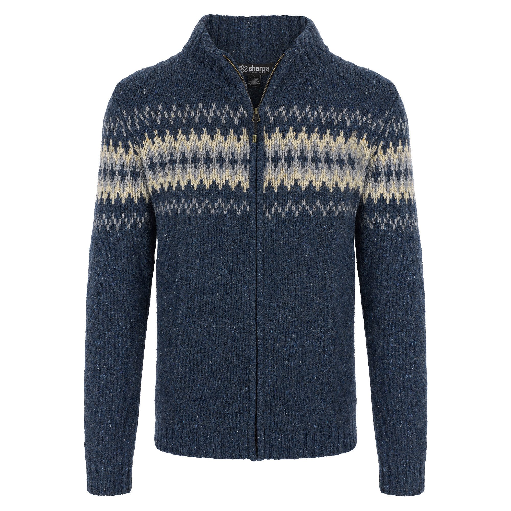 Sherpa Wolljacke Sherpa Herren Dumji Full Zip Wolljacke