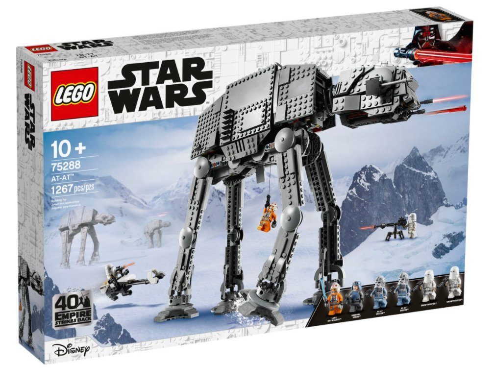 LEGO® Konstruktionsspielsteine Star Wars Imperial AT AT Walker 75288, (Set, 1267 St), viele Spielfunktionen