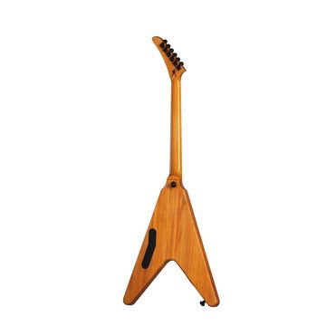 Gibson E-Gitarre, Dave Mustaine Flying V EXP Antique Natural - E-Gitarre