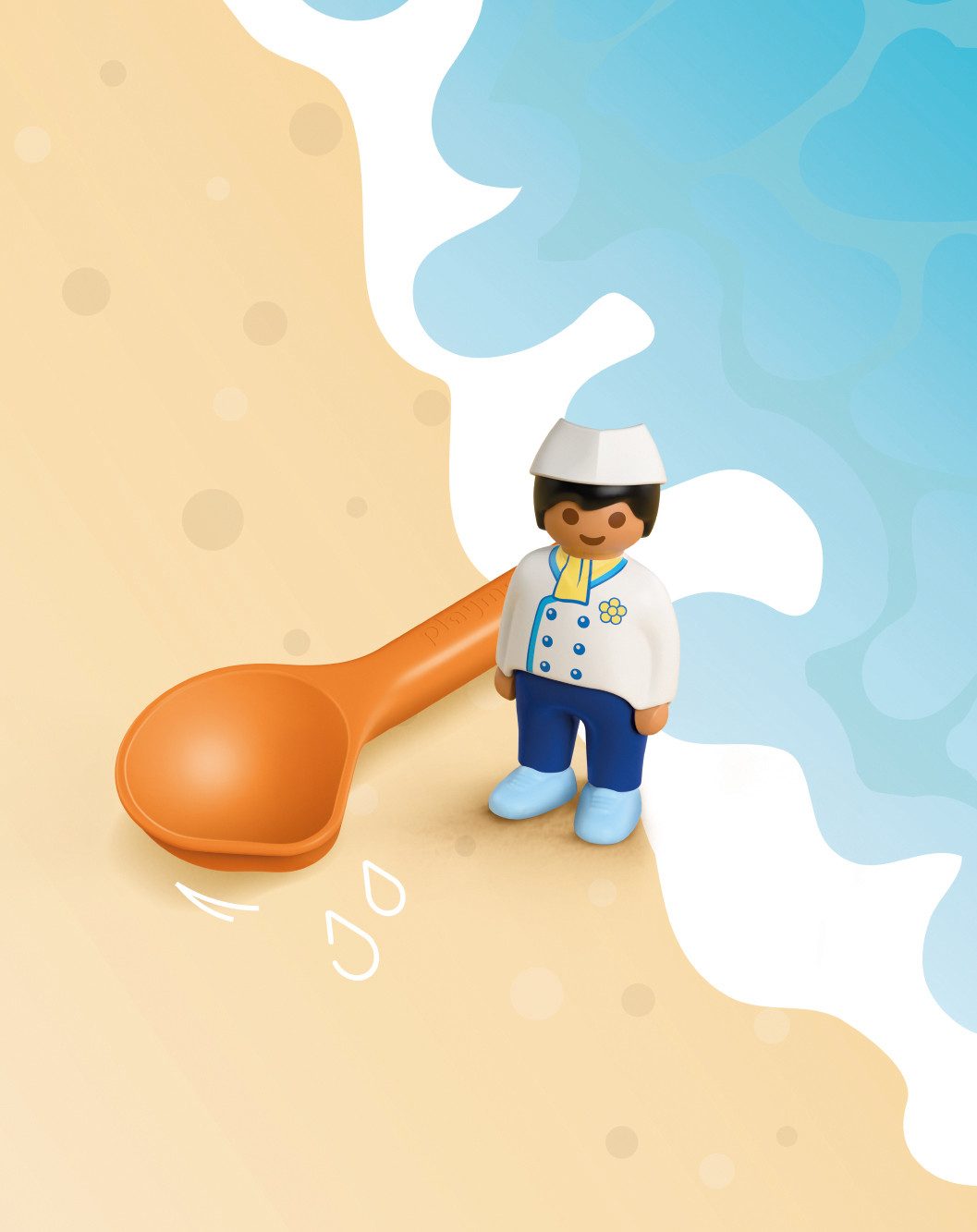 Playmobil® Sandform-Set Sand-Bäckerei (72005), Junior Sand, (7-tlg), Made in Europe – Bild 4 von 5