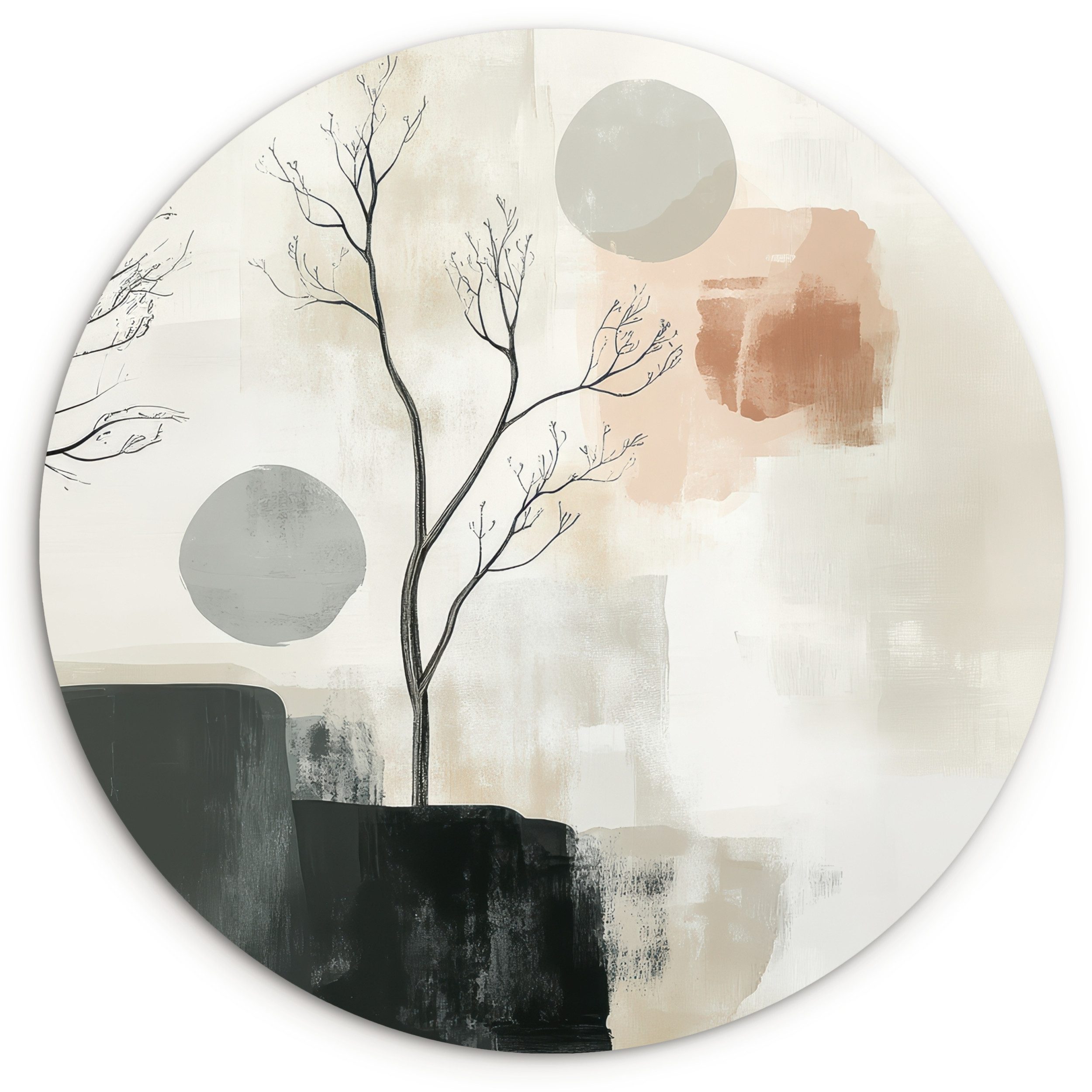 MuchoWow Gemälde Wabi sabi - Beige günstig online kaufen