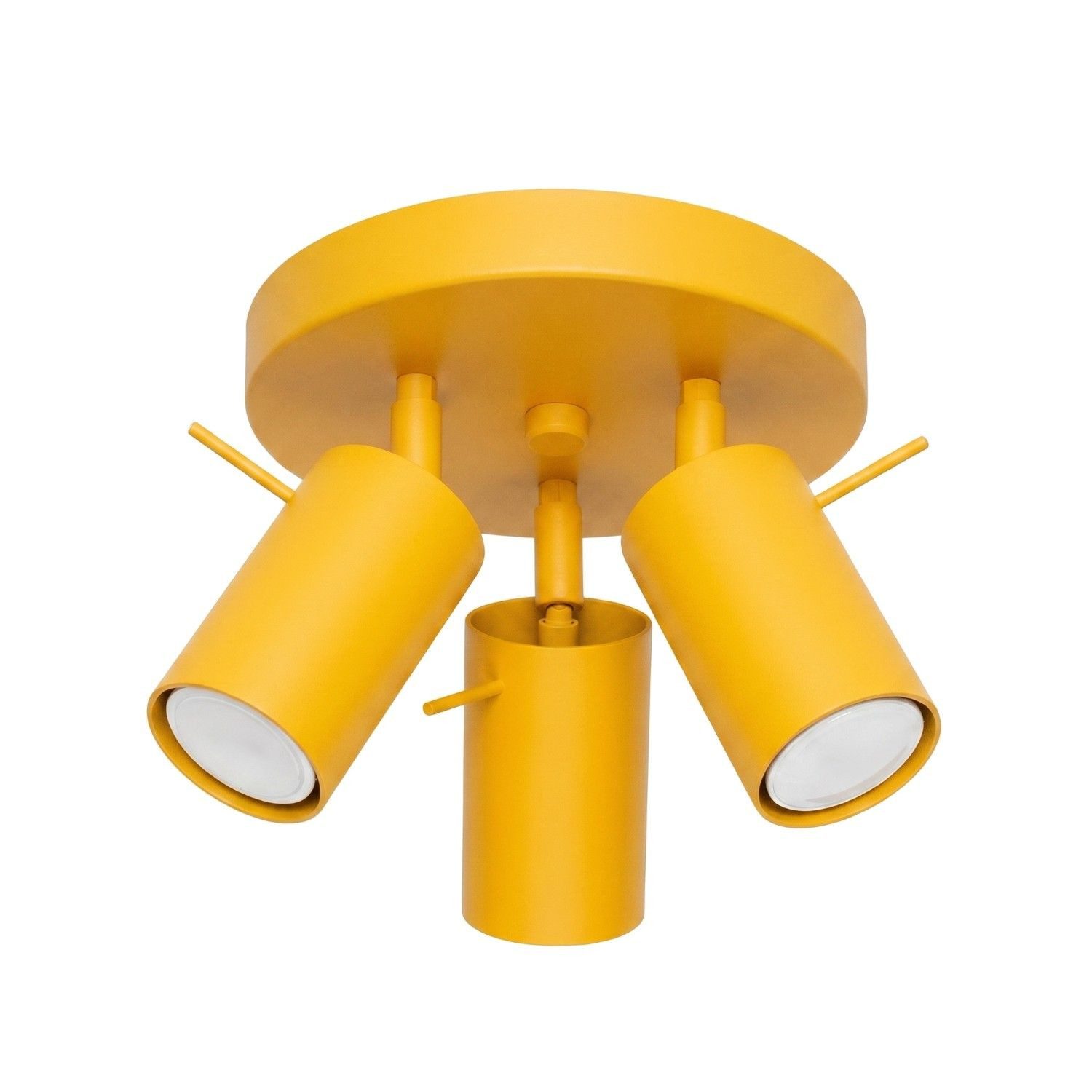 Licht-Erlebnisse Deckenstrahler ETNA, ohne Leuchtmittel, GU10 verstellbar 25.7 cm breit 3-flammig Modern
