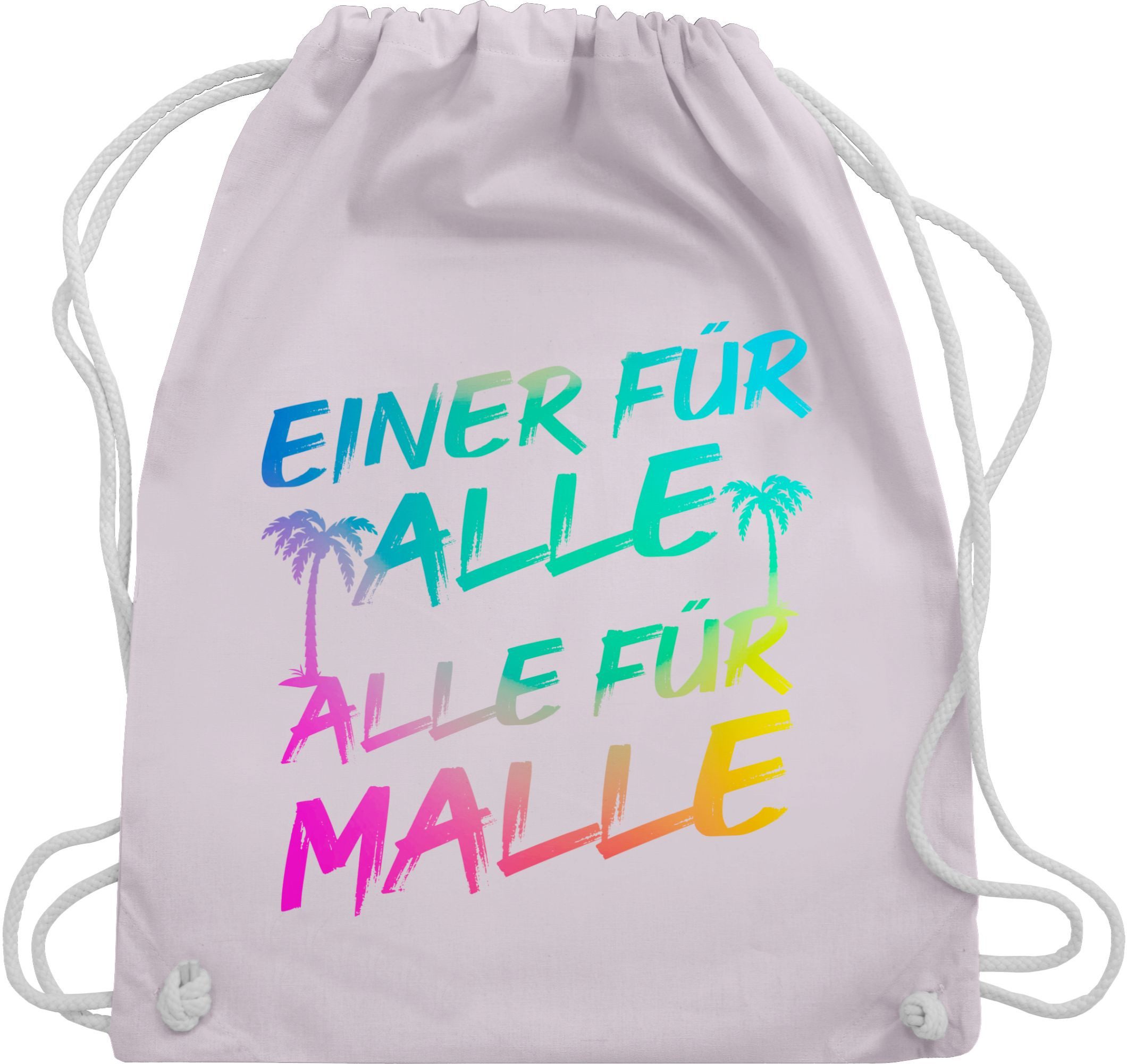 Shirtracer Turnbeutel Einer für alle Alle günstig online kaufen