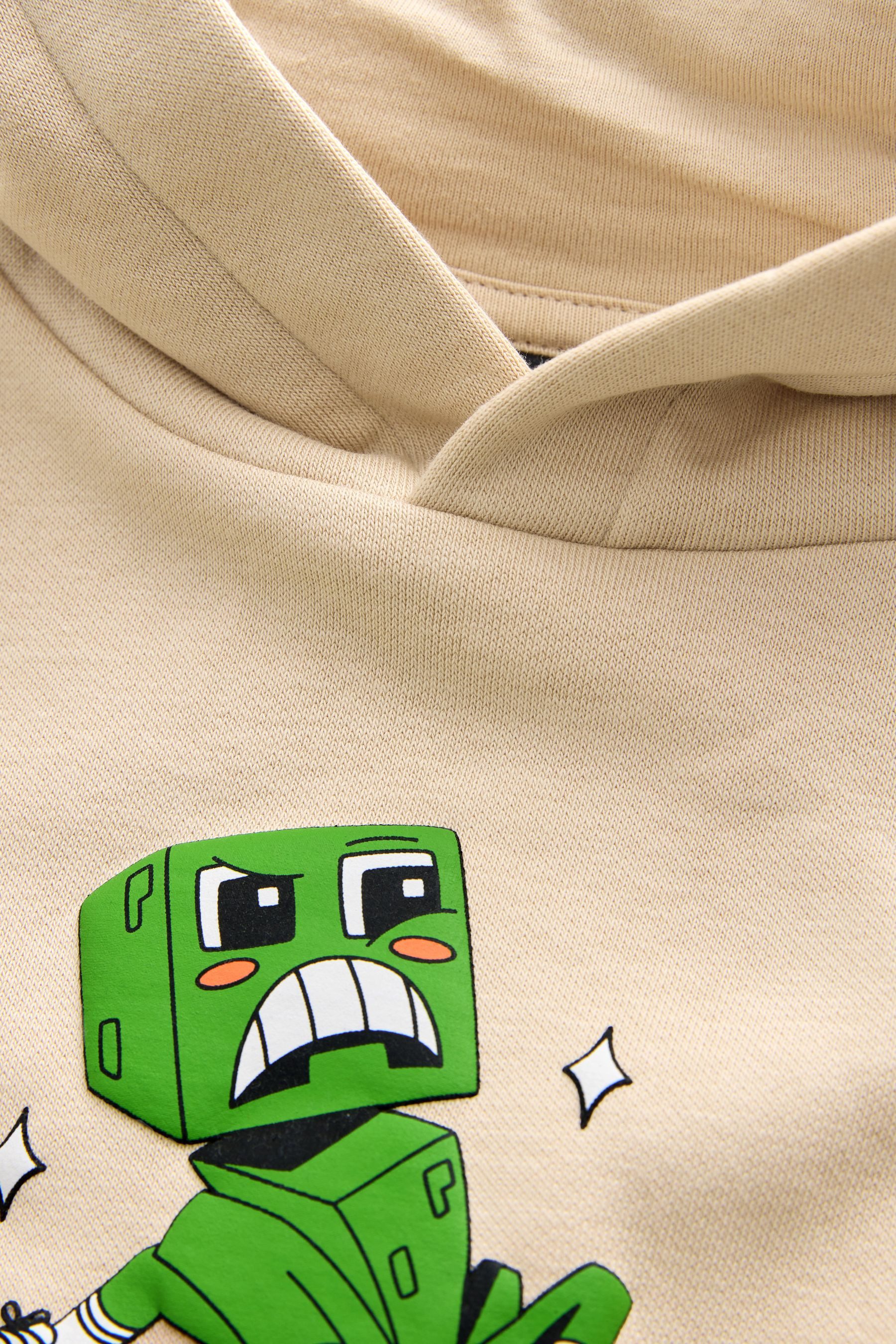 Next Kapuzensweatshirt Lizenziertes Kapuzensweatshirt Minecraft (1-tlg)