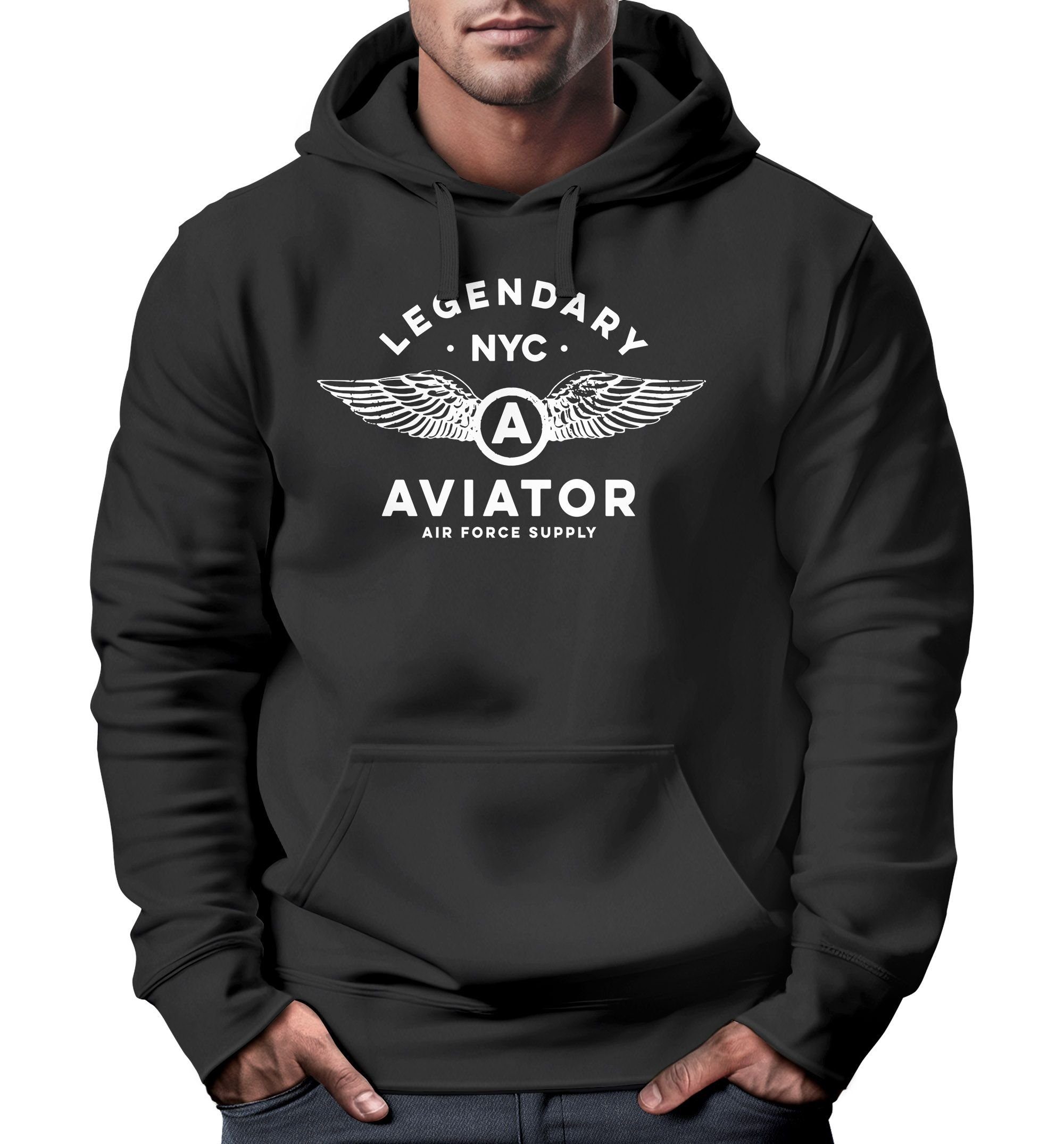 Neverless Hoodie Hoodie Herren Legendary NYC günstig online kaufen