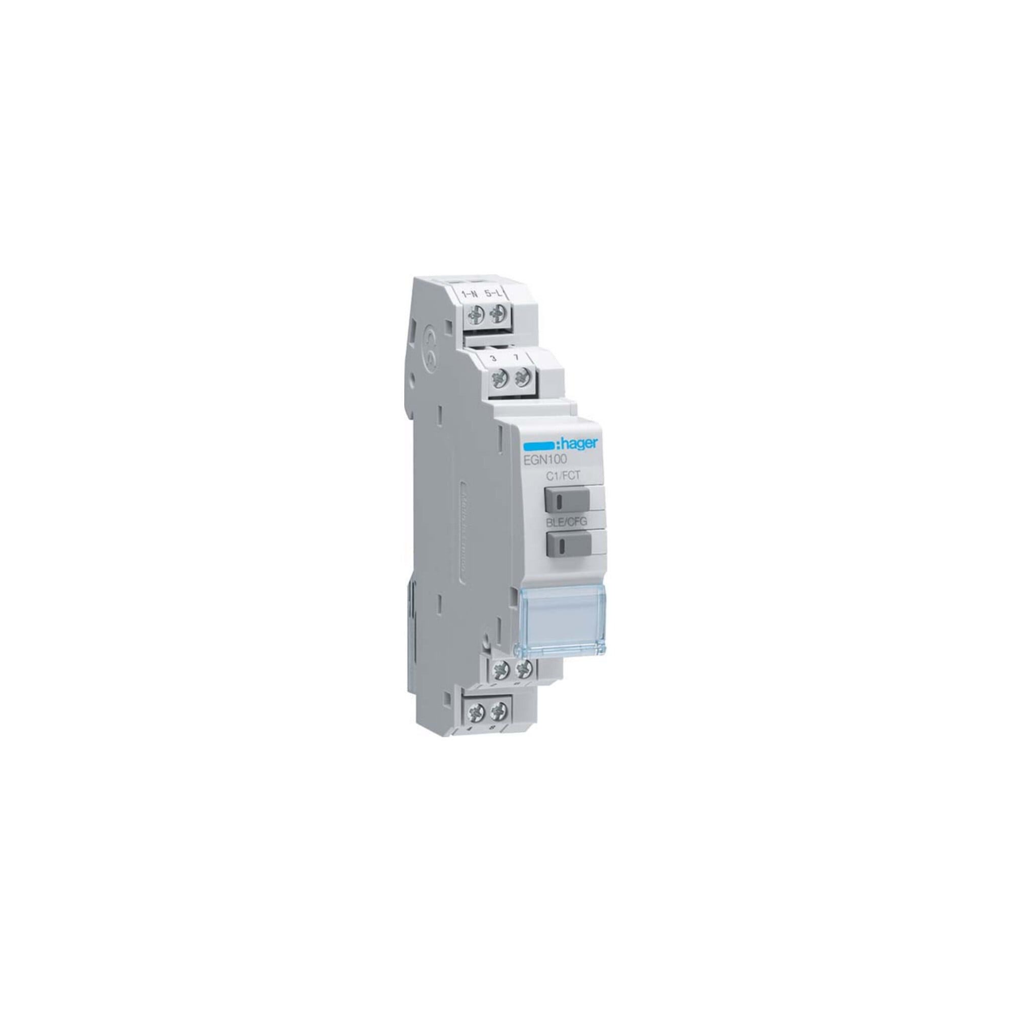 Hager Zeitschaltuhr Hager Digit.Multi-Zeitschaltuhr m.Bluetooth 1-Kanal EGN100