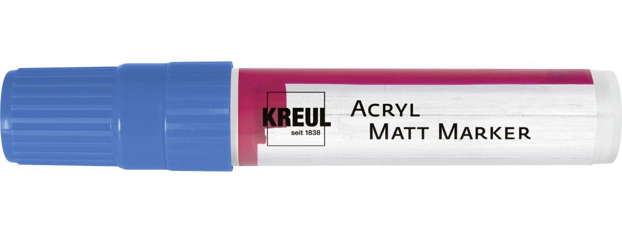 Kreul Acrylfarbe Kreul Acryl Matt Marker XXL blau