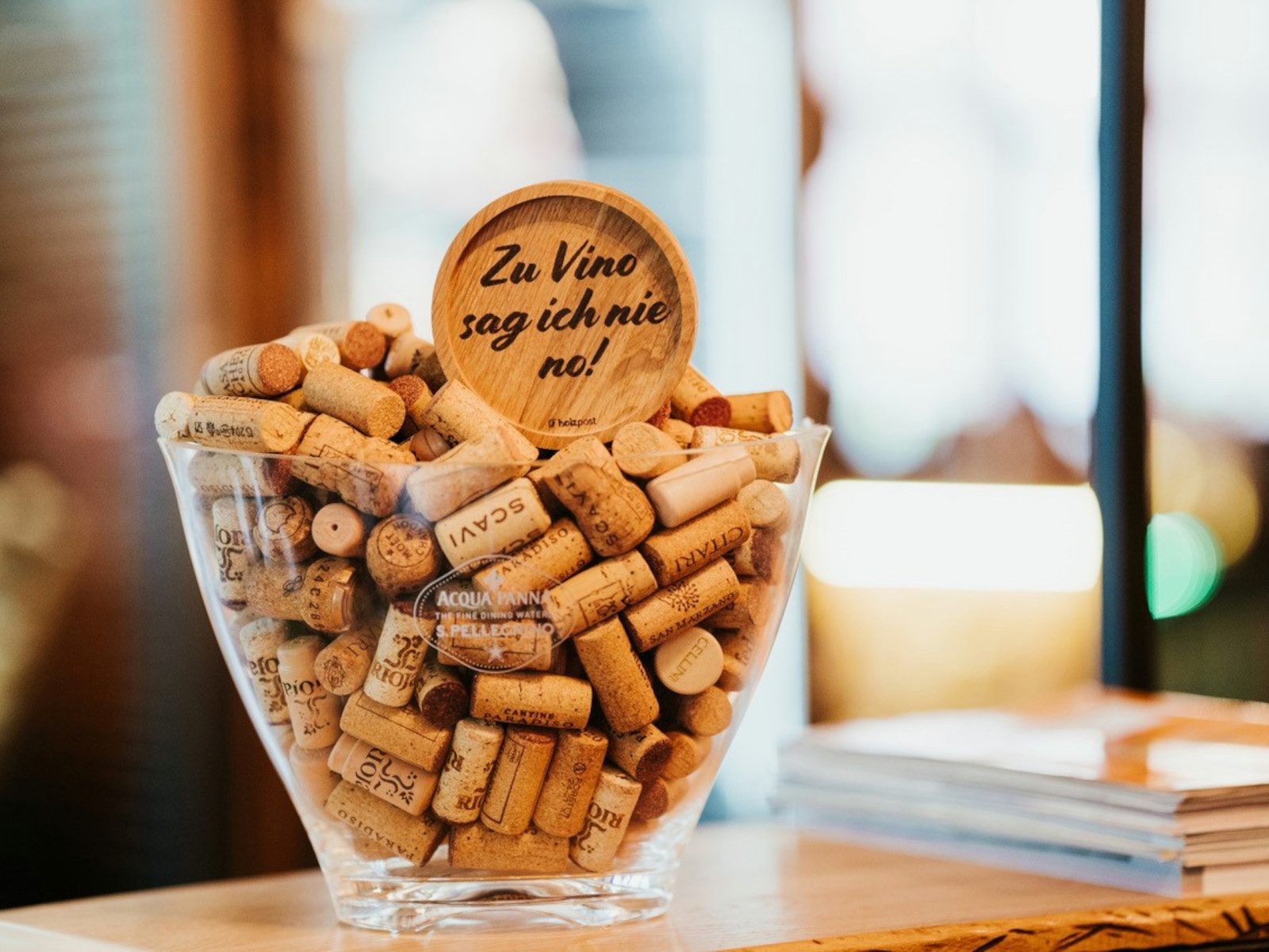 holzpost GmbH Platzset Untersetzer Santé Eiche 11,2cm