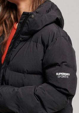 Superdry Steppmantel HOODED LONGLINE PUFFER JACKET