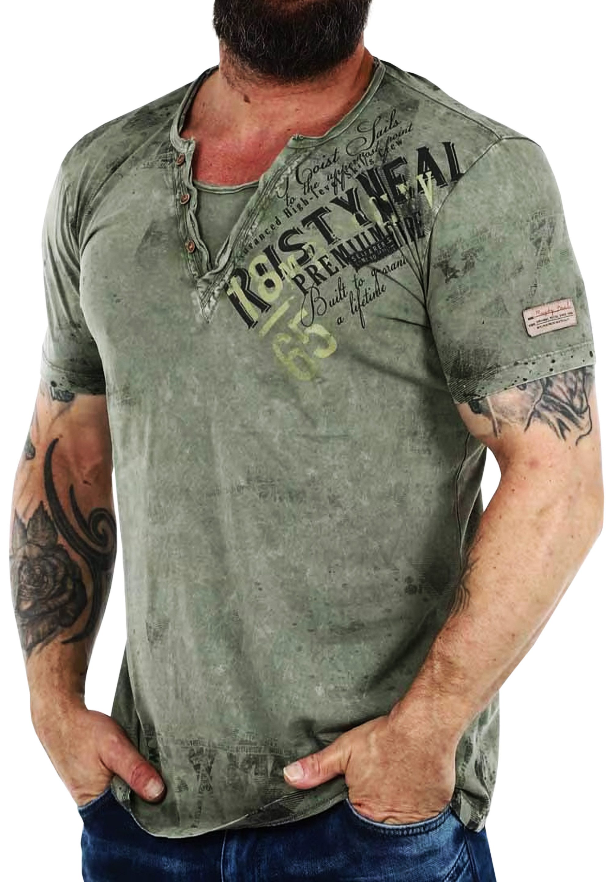 R-NEAL T-Shirt Original T-Shirt Rundhals X günstig online kaufen