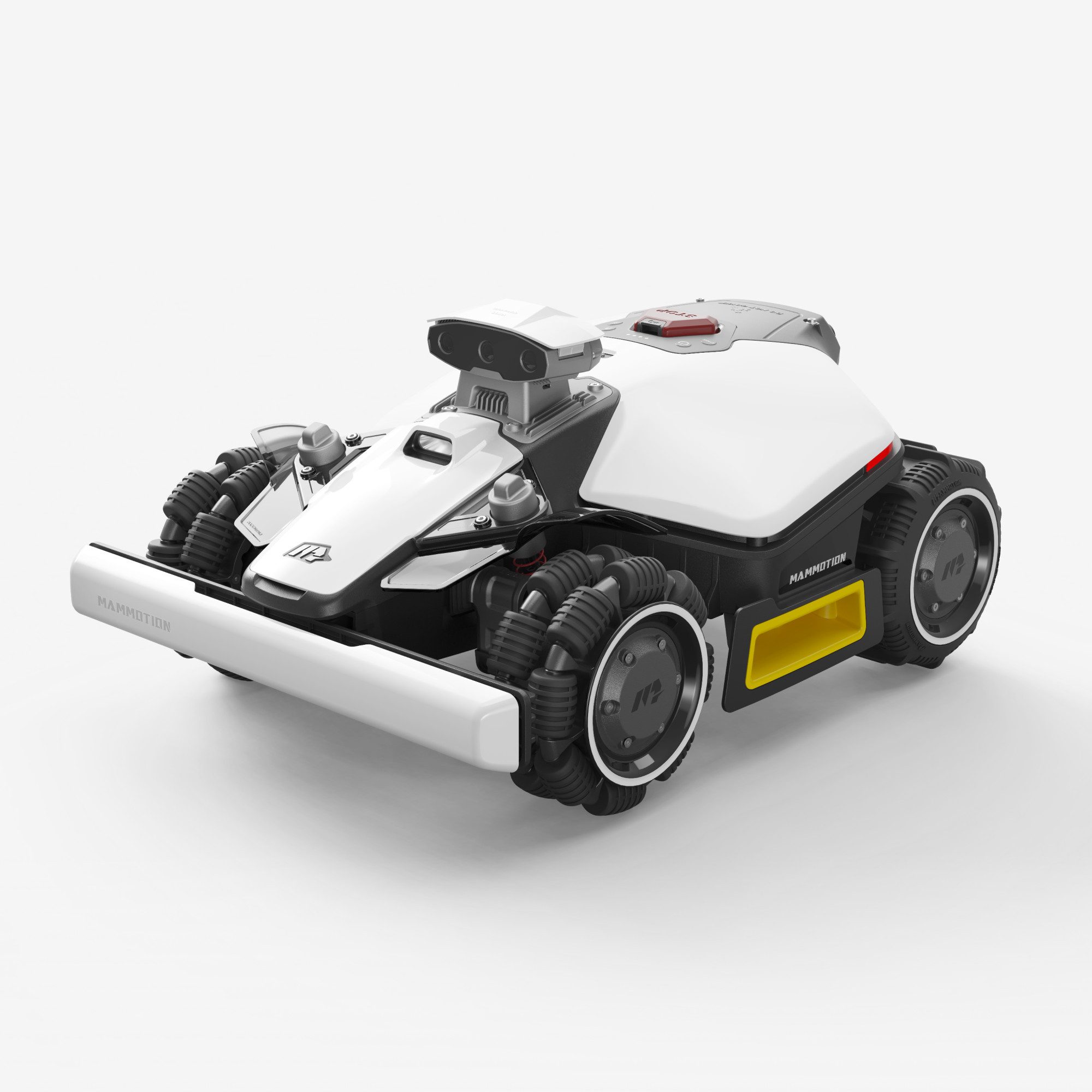 Mammotion Rasenmähroboter LUBA Mini 2 AWD 1000 Mähroboter ohne Begrenzungskabel, bis 1000 m² Rasenfläche, (Randmähen, Triple-Kamera KI-Vision + NetRTK), Randmähen, DropMow, Auto-Kartierung, Allradantrieb, 4G-Modul, APP