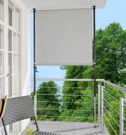 Angerer Freizeitmöbel Balkonsichtschutz, B 120 cm, granitgrau online