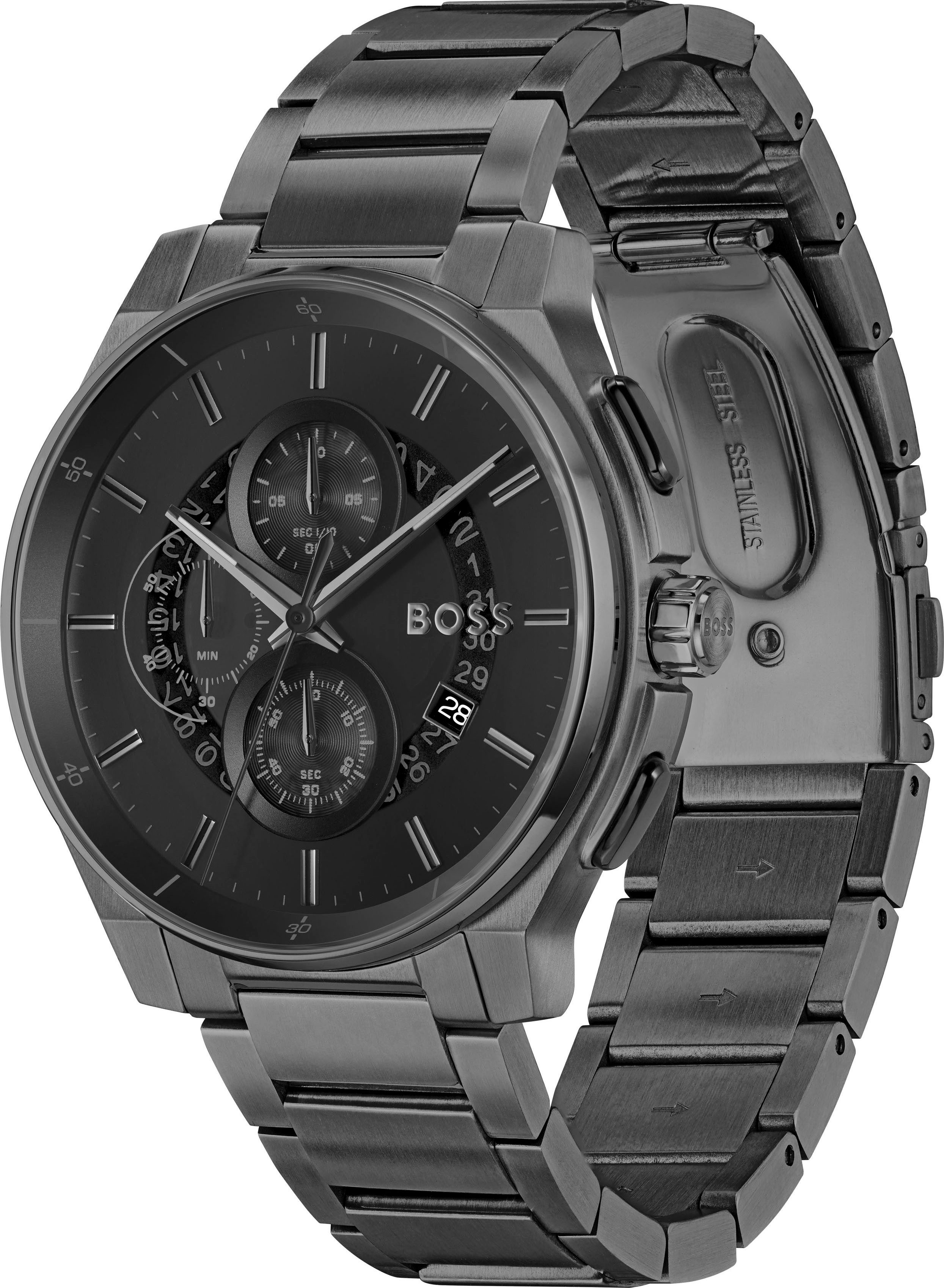 BOSS Chronograph PEAK 2.0 1514192, Quarzuhr, Armbanduhr, Herrenuhr, Edelsta günstig online kaufen