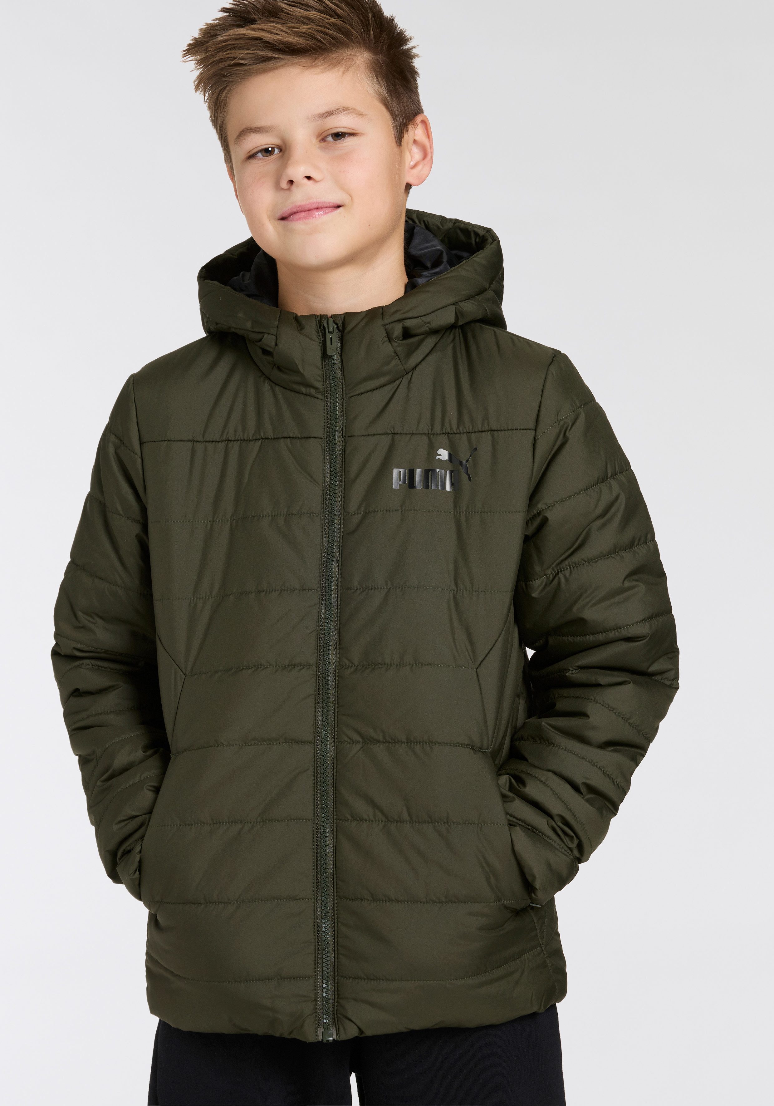 Winterjacke ESS HOODED PADDED JACKET